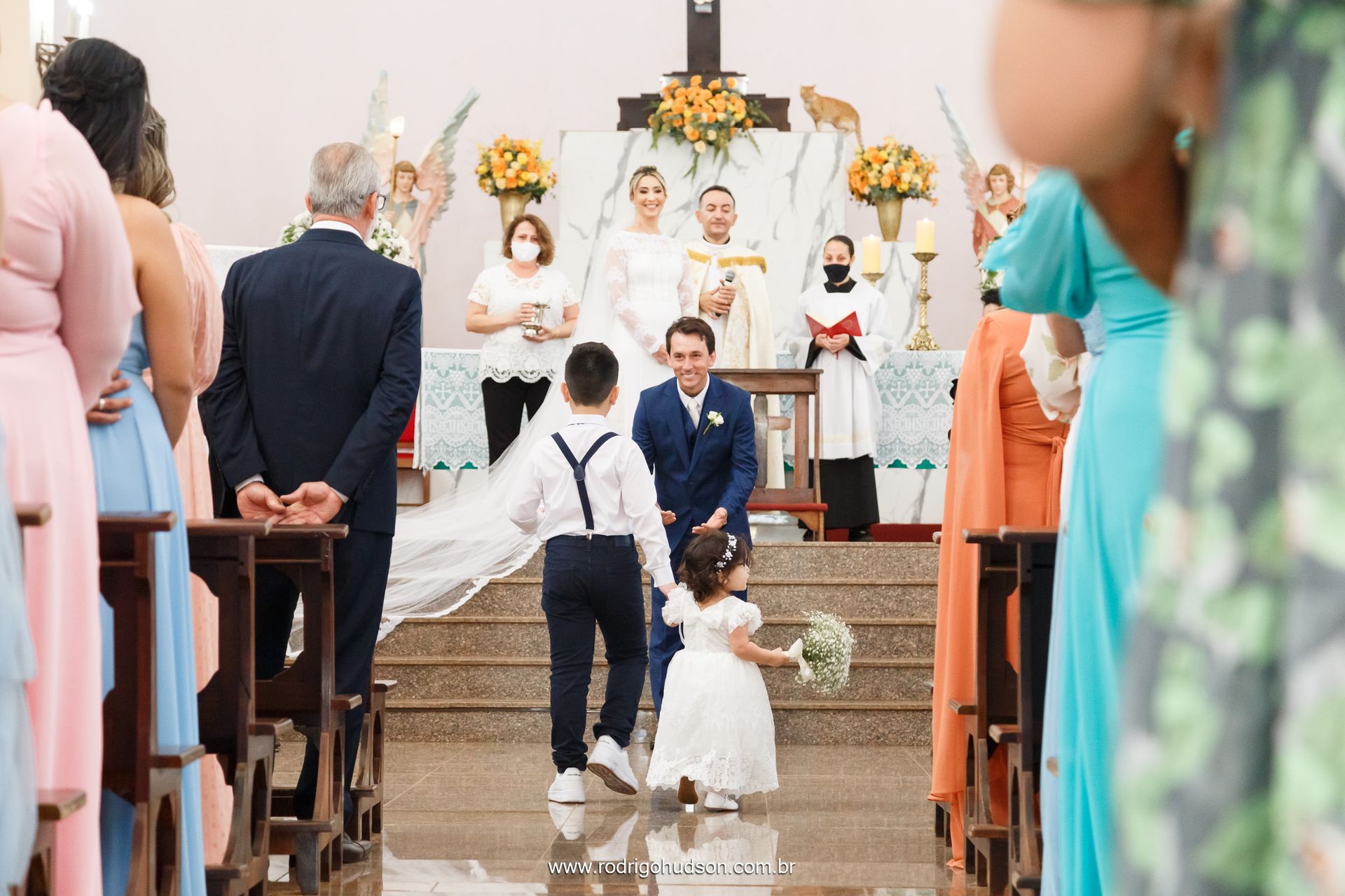 Casamento de Ângela e Bruno no Santuário de Nossa Senhora Aparecida de Jaboticabal - SP - 1 - 3