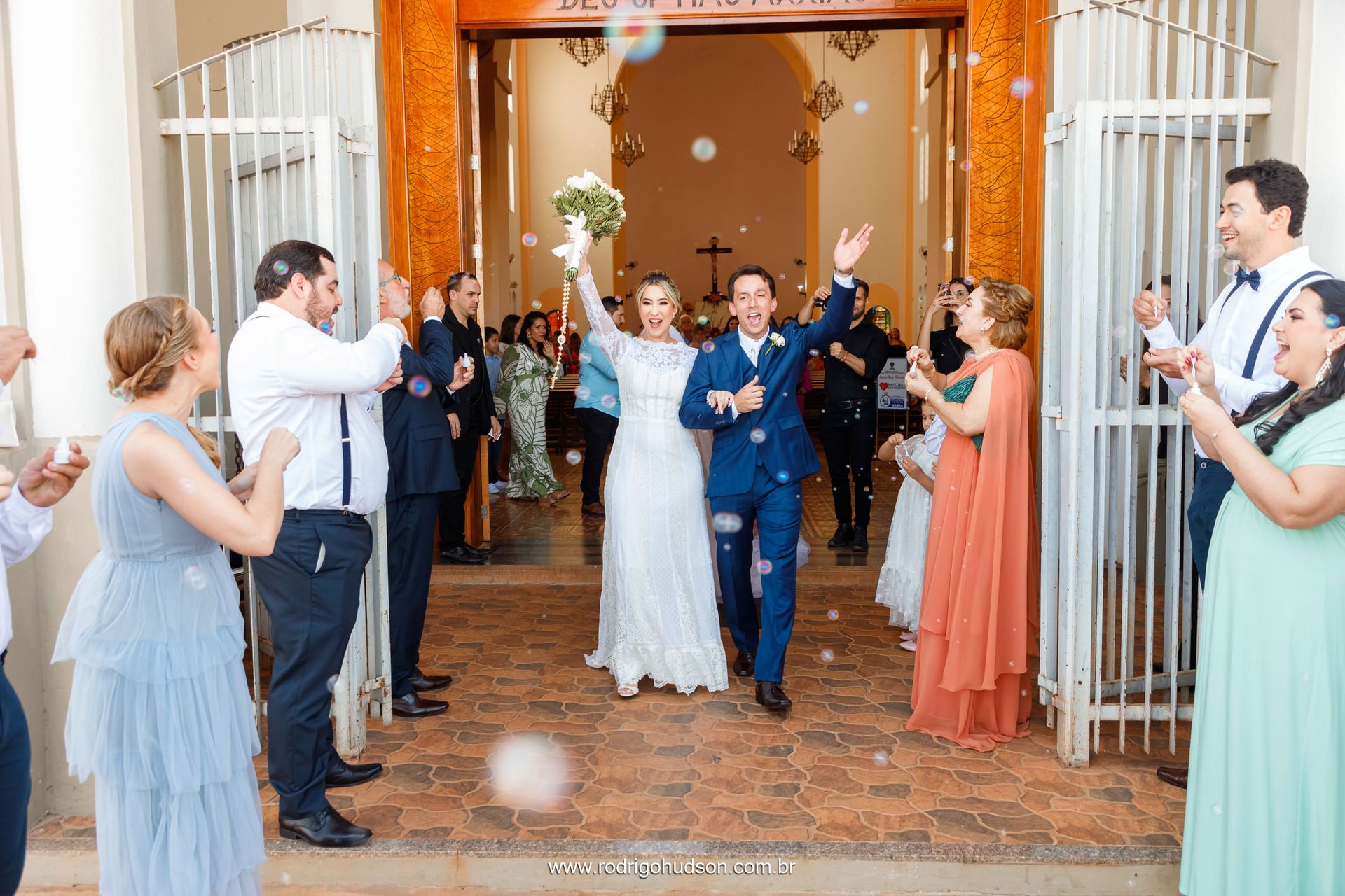 Casamento de Ângela e Bruno no Santuário de Nossa Senhora Aparecida de Jaboticabal - SP - 1 - 2