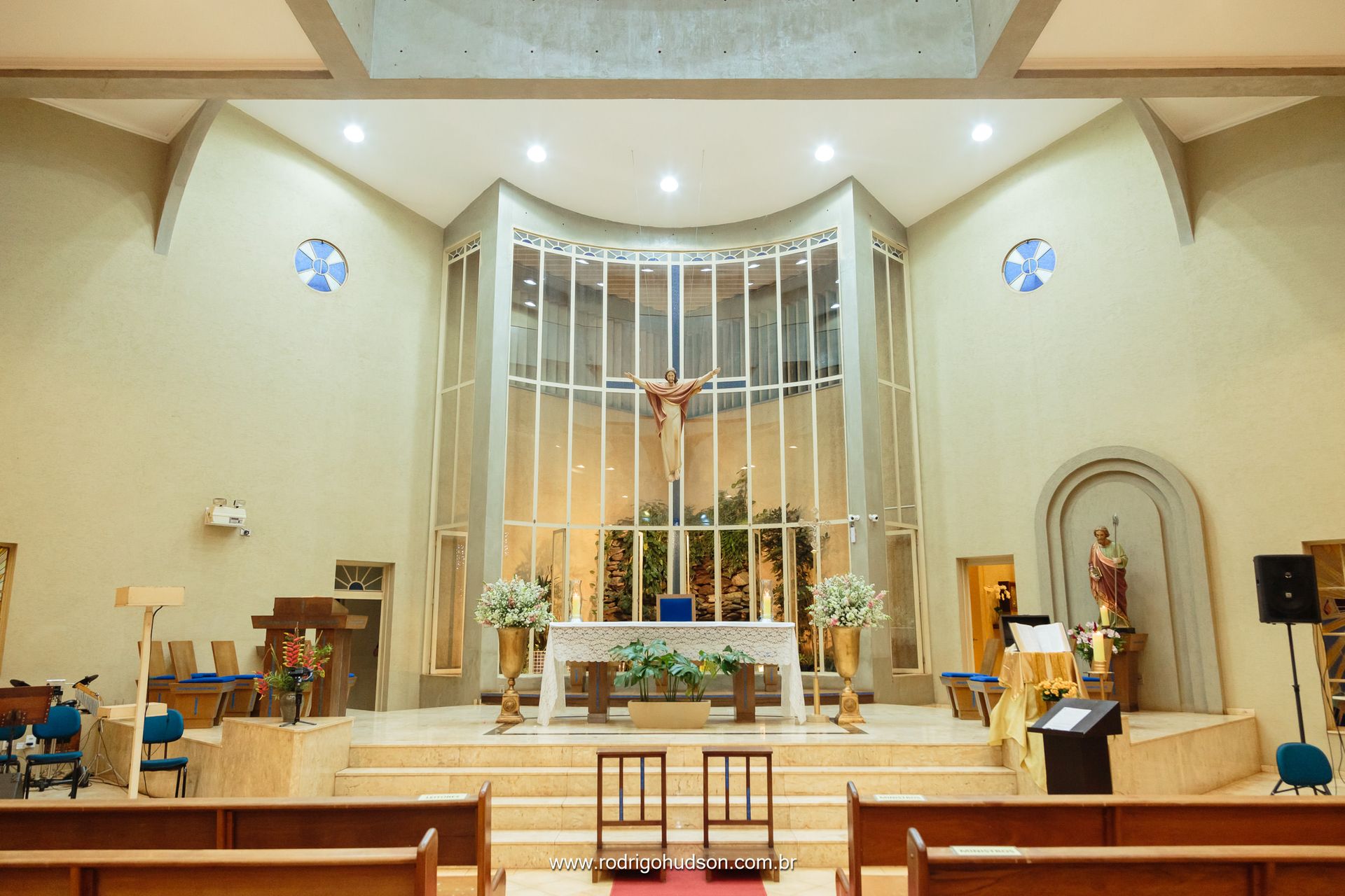 Casamento de Letícia e Denis na Igreja São Judas Tadeu de Jaboticabal - SP - 2 - 2