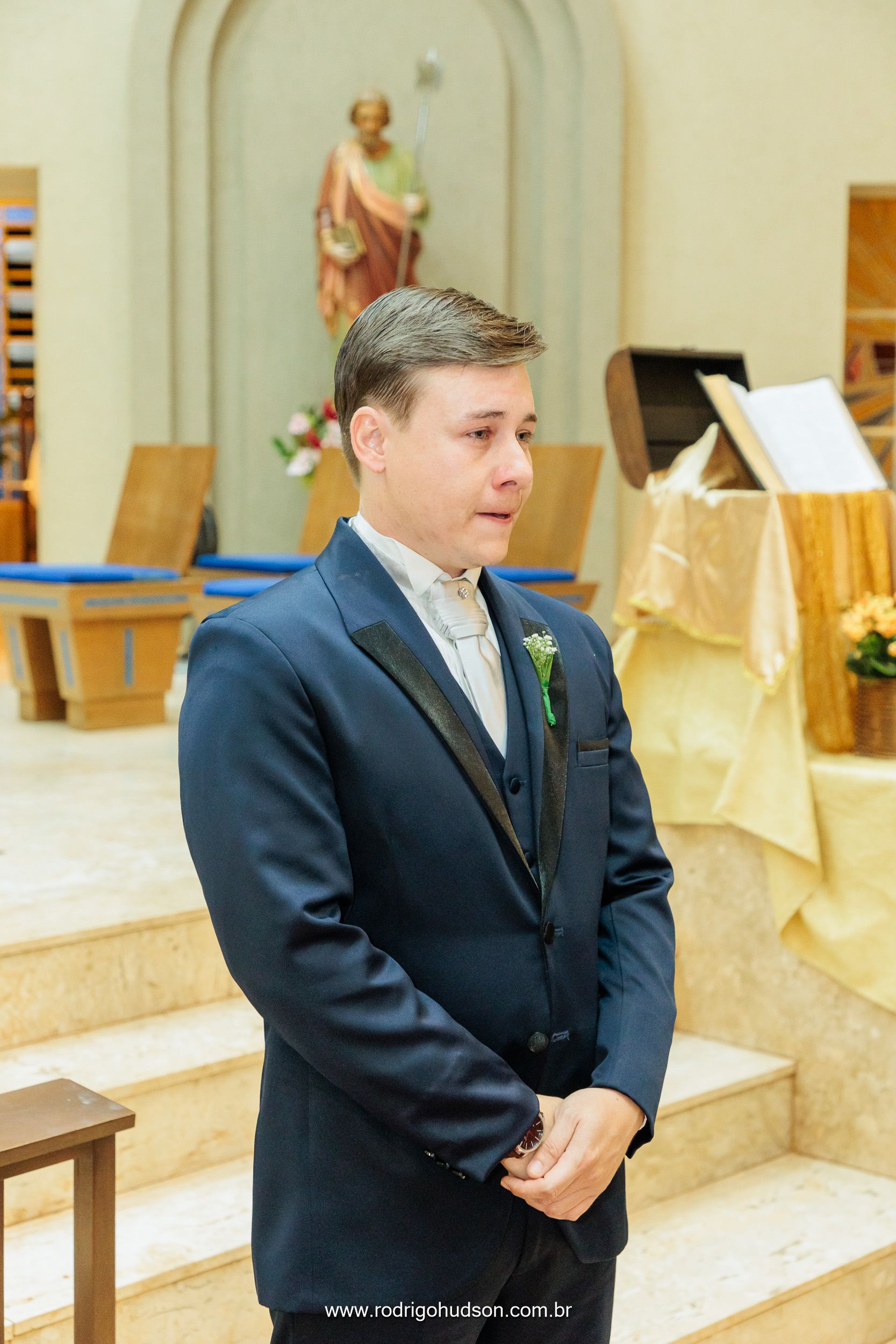 Casamento de Letícia e Denis na Igreja São Judas Tadeu de Jaboticabal - SP - 2 - 3