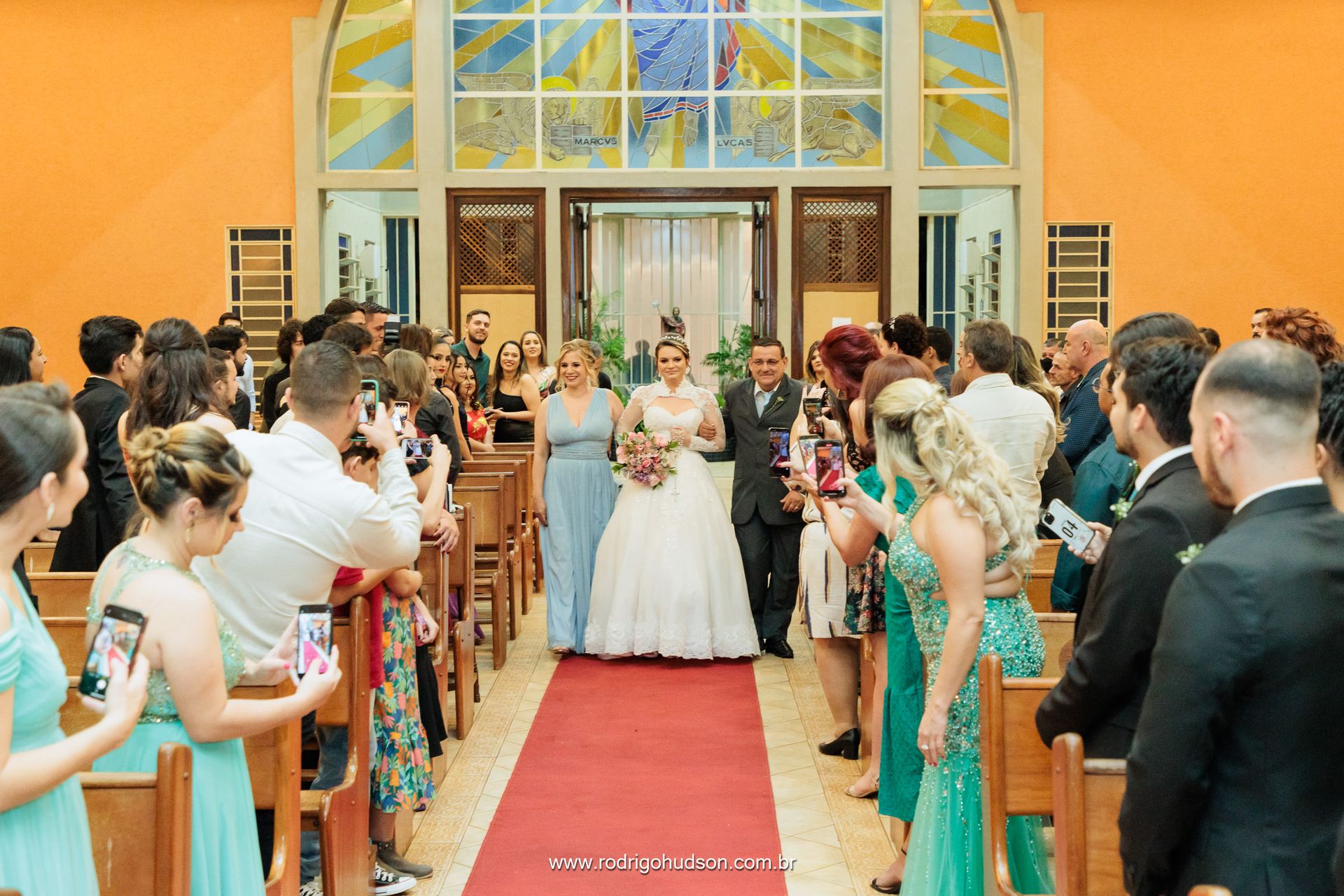 Casamento de Letícia e Denis na Igreja São Judas Tadeu de Jaboticabal - SP - 2 - 1