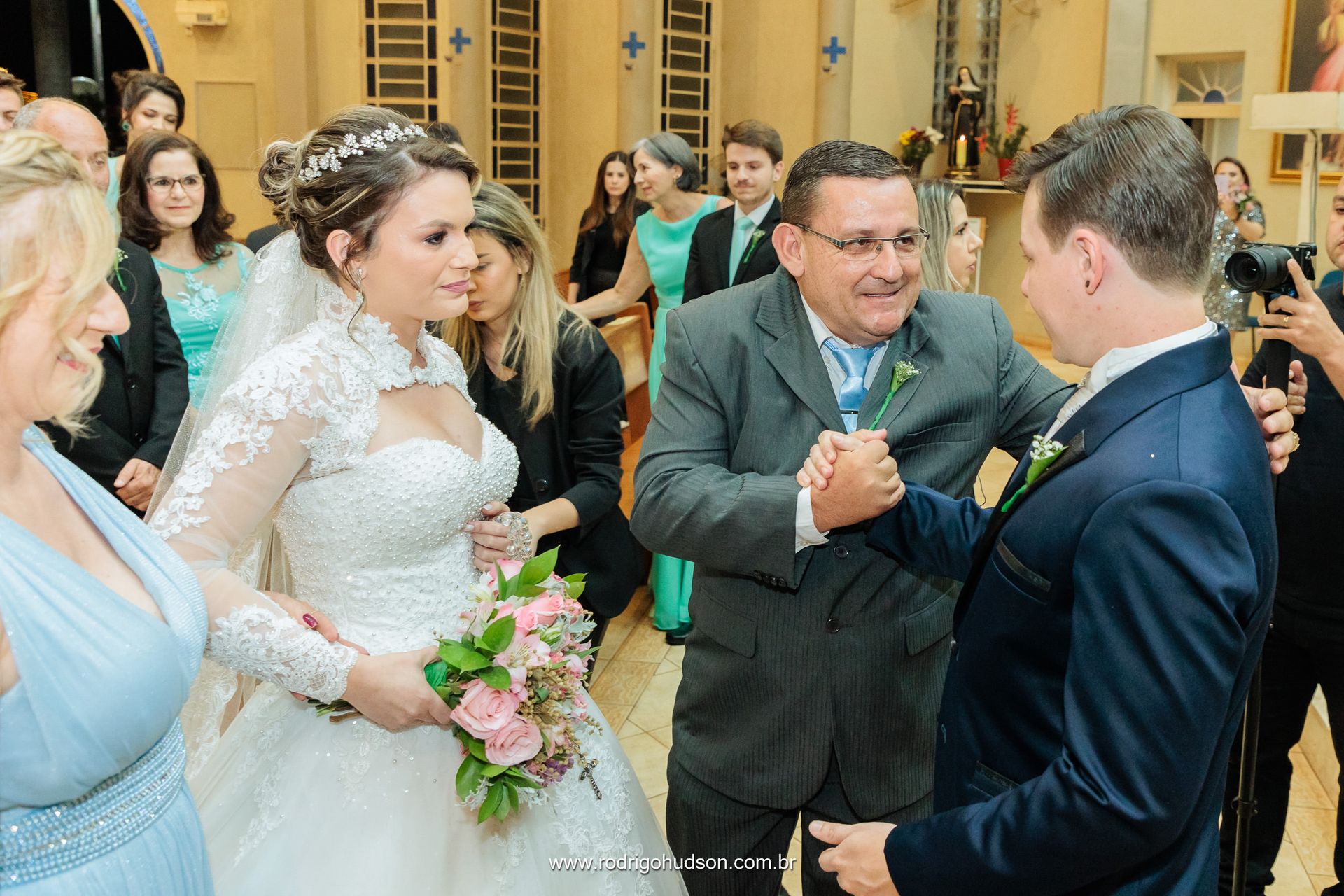 Casamento de Letícia e Denis na Igreja São Judas Tadeu de Jaboticabal - SP - 2 - 1
