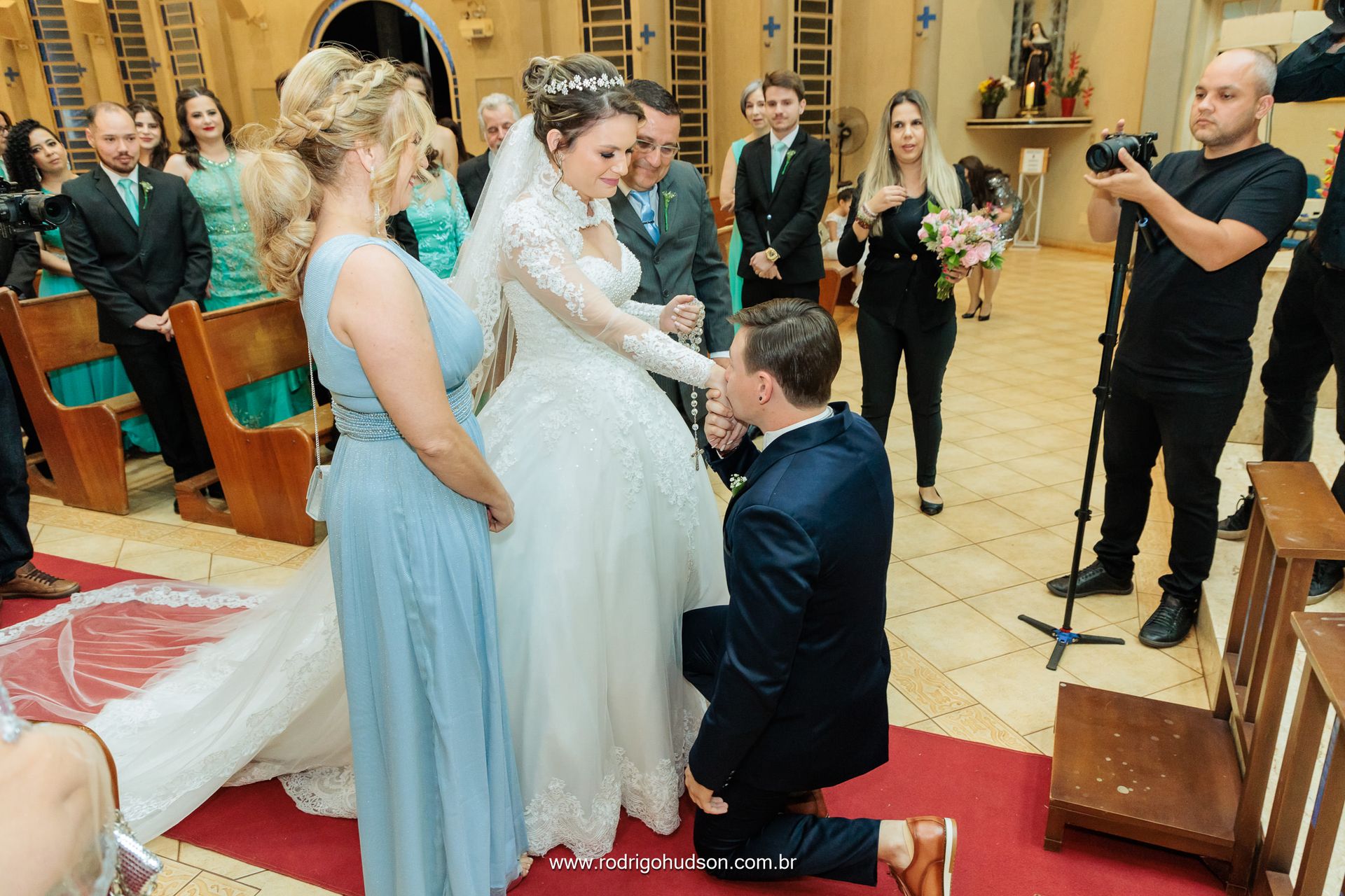 Casamento de Letícia e Denis na Igreja São Judas Tadeu de Jaboticabal - SP - 2 - 3