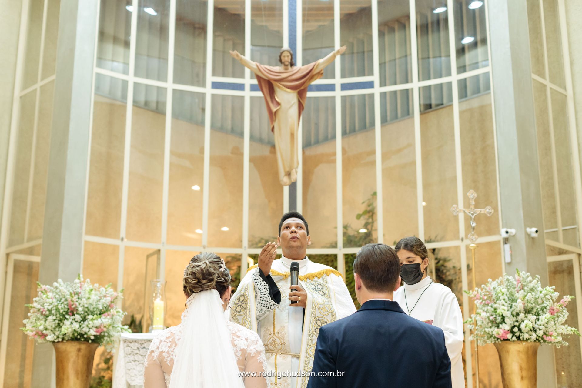 Casamento de Letícia e Denis na Igreja São Judas Tadeu de Jaboticabal - SP - 2 - 1