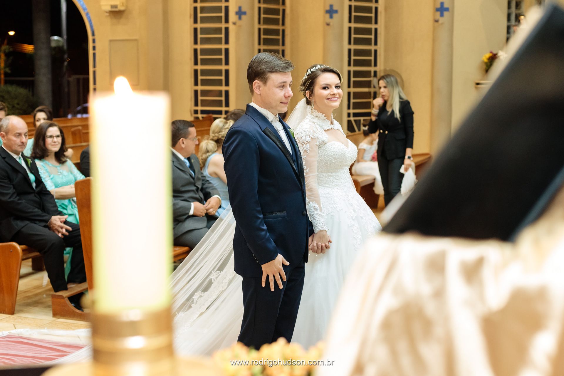 Casamento de Letícia e Denis na Igreja São Judas Tadeu de Jaboticabal - SP - 2 - 2
