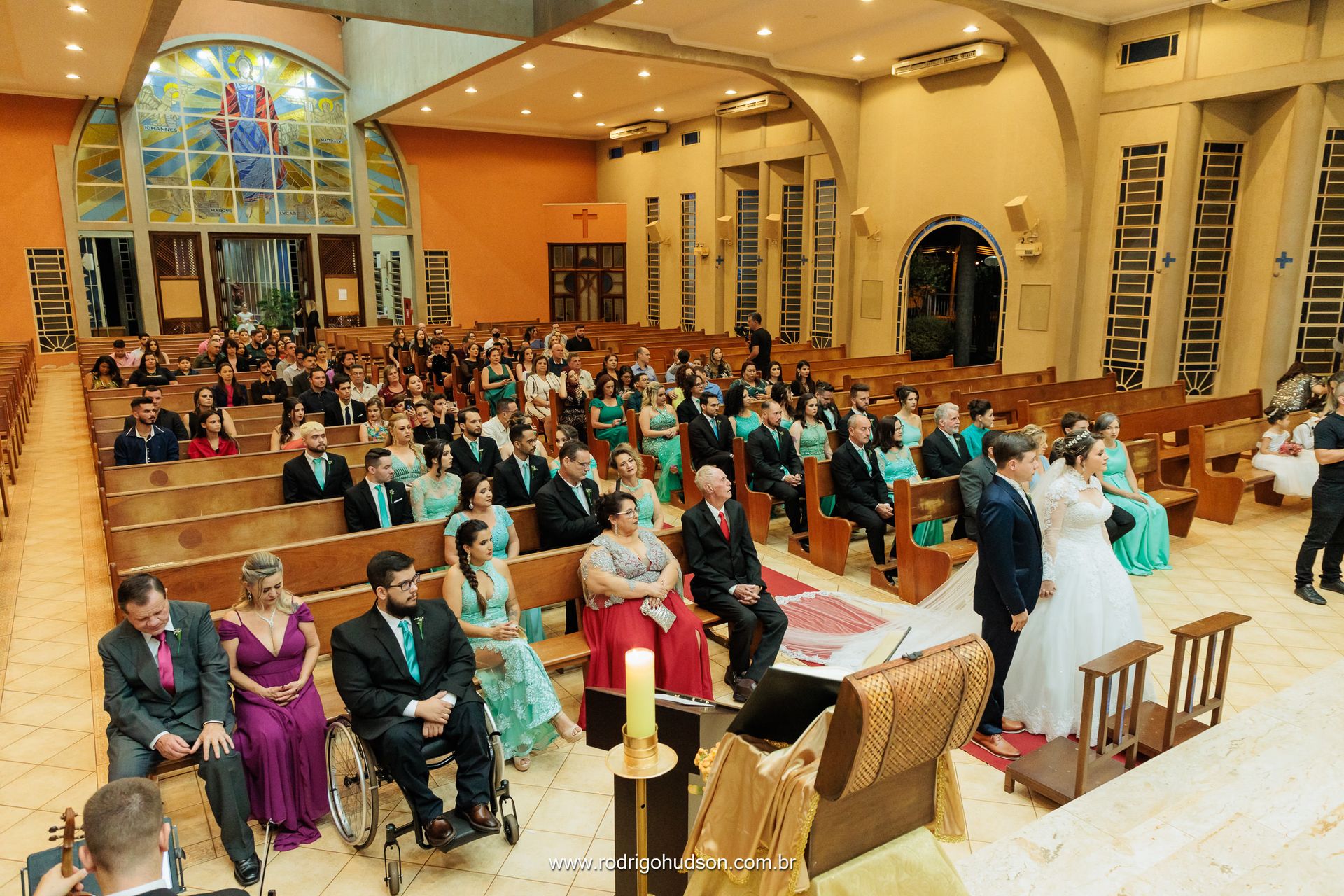 Casamento de Letícia e Denis na Igreja São Judas Tadeu de Jaboticabal - SP - 2 - 3