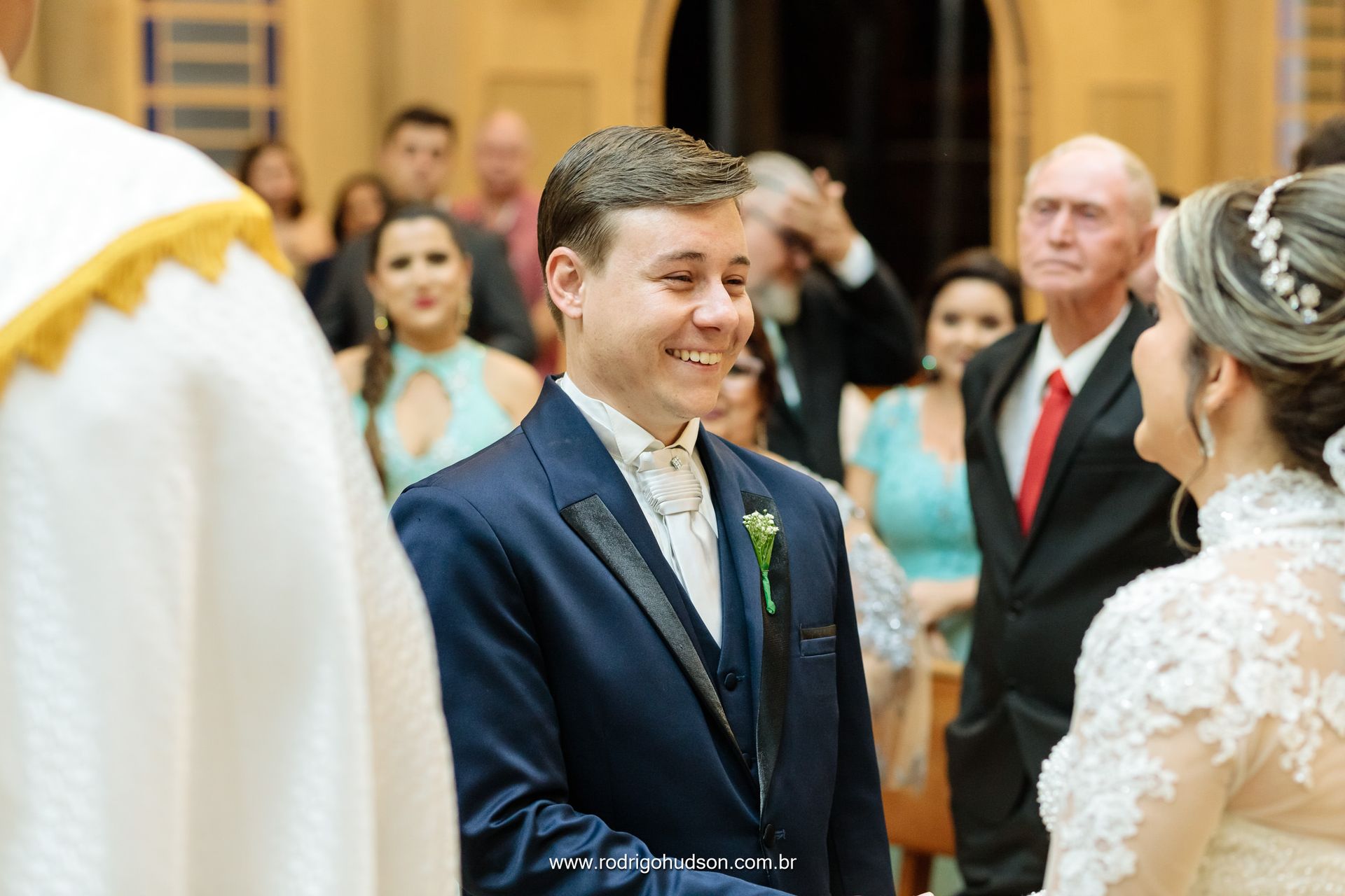 Casamento de Letícia e Denis na Igreja São Judas Tadeu de Jaboticabal - SP - 2 - 2