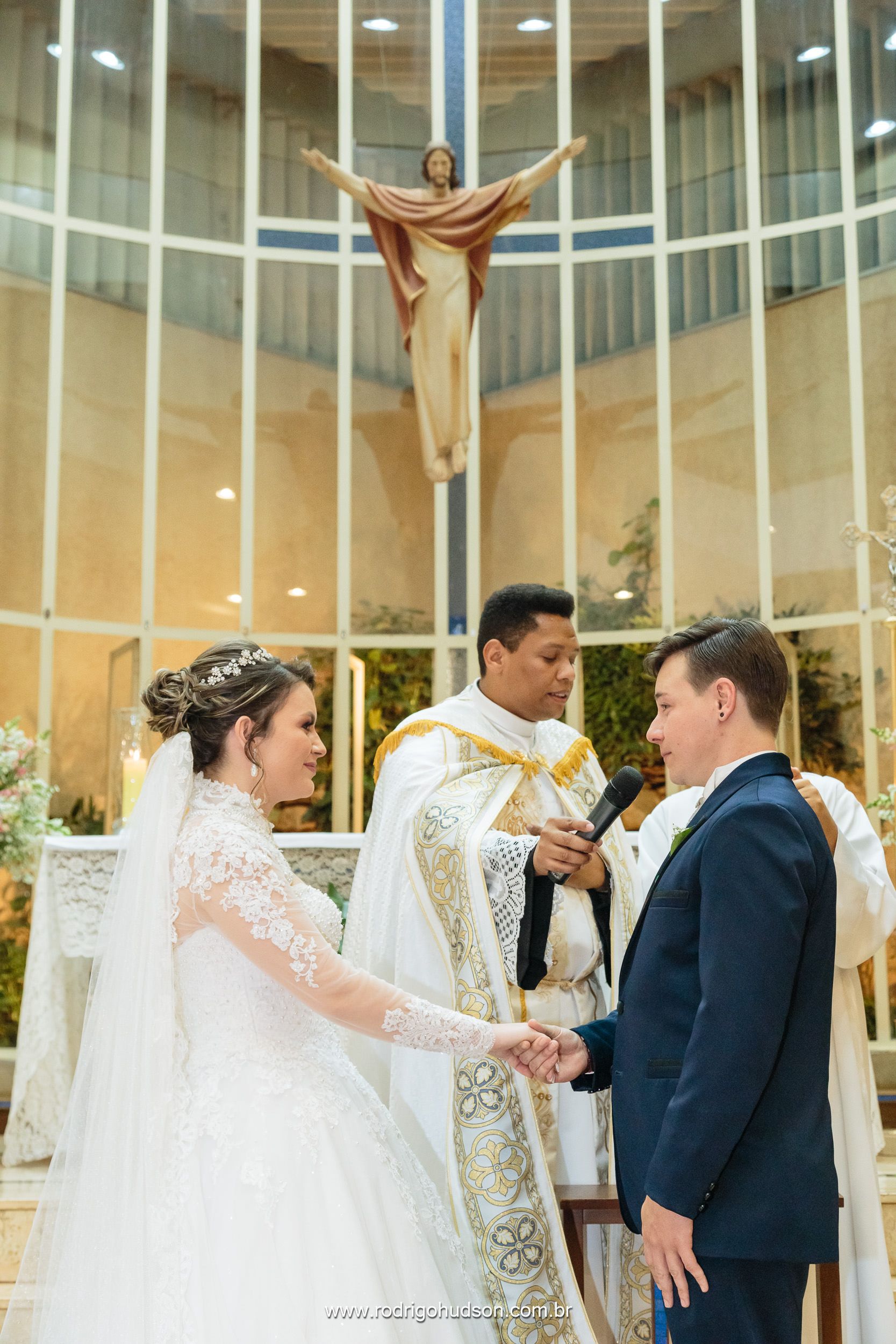 Casamento de Letícia e Denis na Igreja São Judas Tadeu de Jaboticabal - SP - 2 - 3