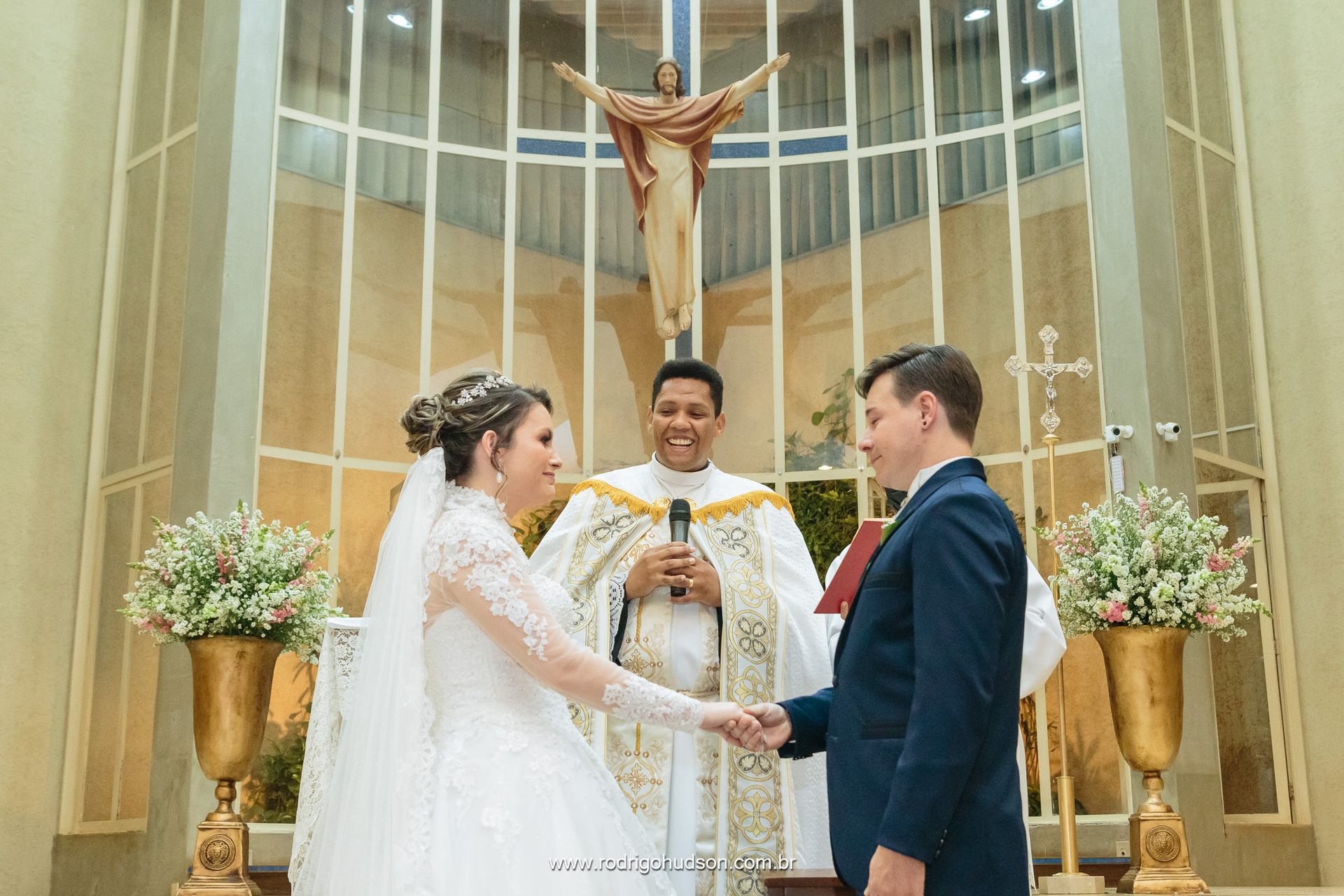 Casamento de Letícia e Denis na Igreja São Judas Tadeu de Jaboticabal - SP - 2 - 1