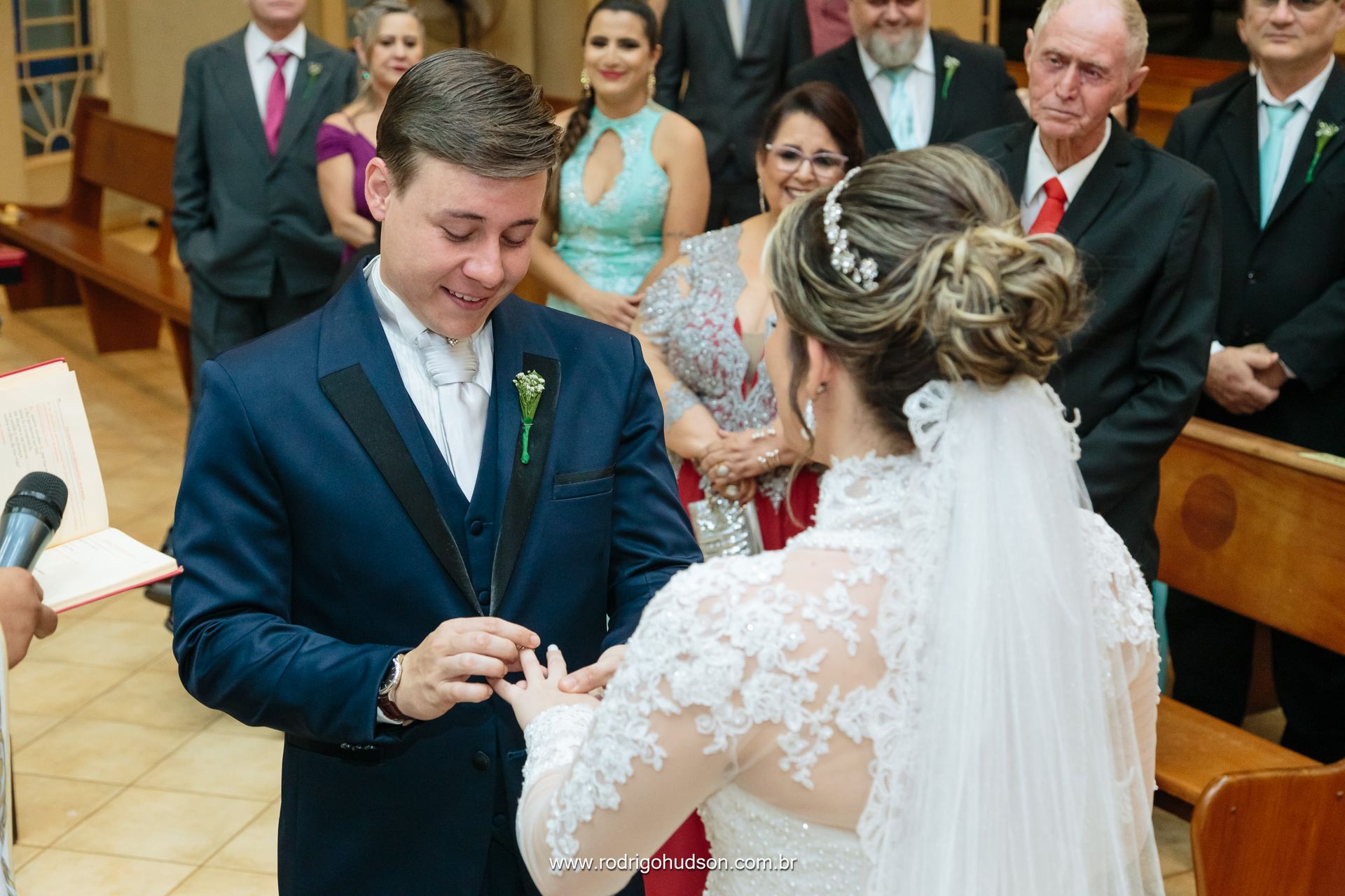 Casamento de Letícia e Denis na Igreja São Judas Tadeu de Jaboticabal - SP - 2 - 3