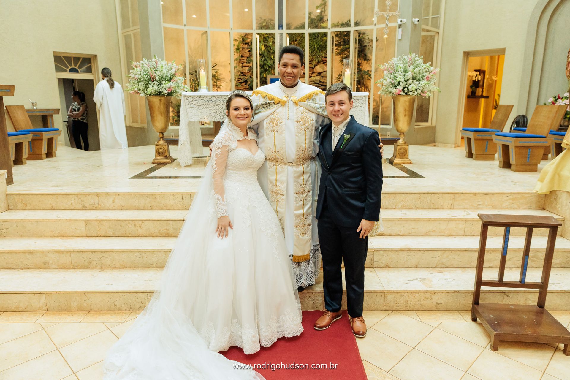 Casamento de Letícia e Denis na Igreja São Judas Tadeu de Jaboticabal - SP - 2 - 2