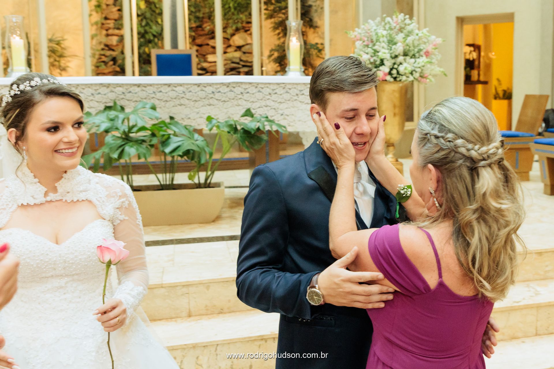 Casamento de Letícia e Denis na Igreja São Judas Tadeu de Jaboticabal - SP - 2 - 3