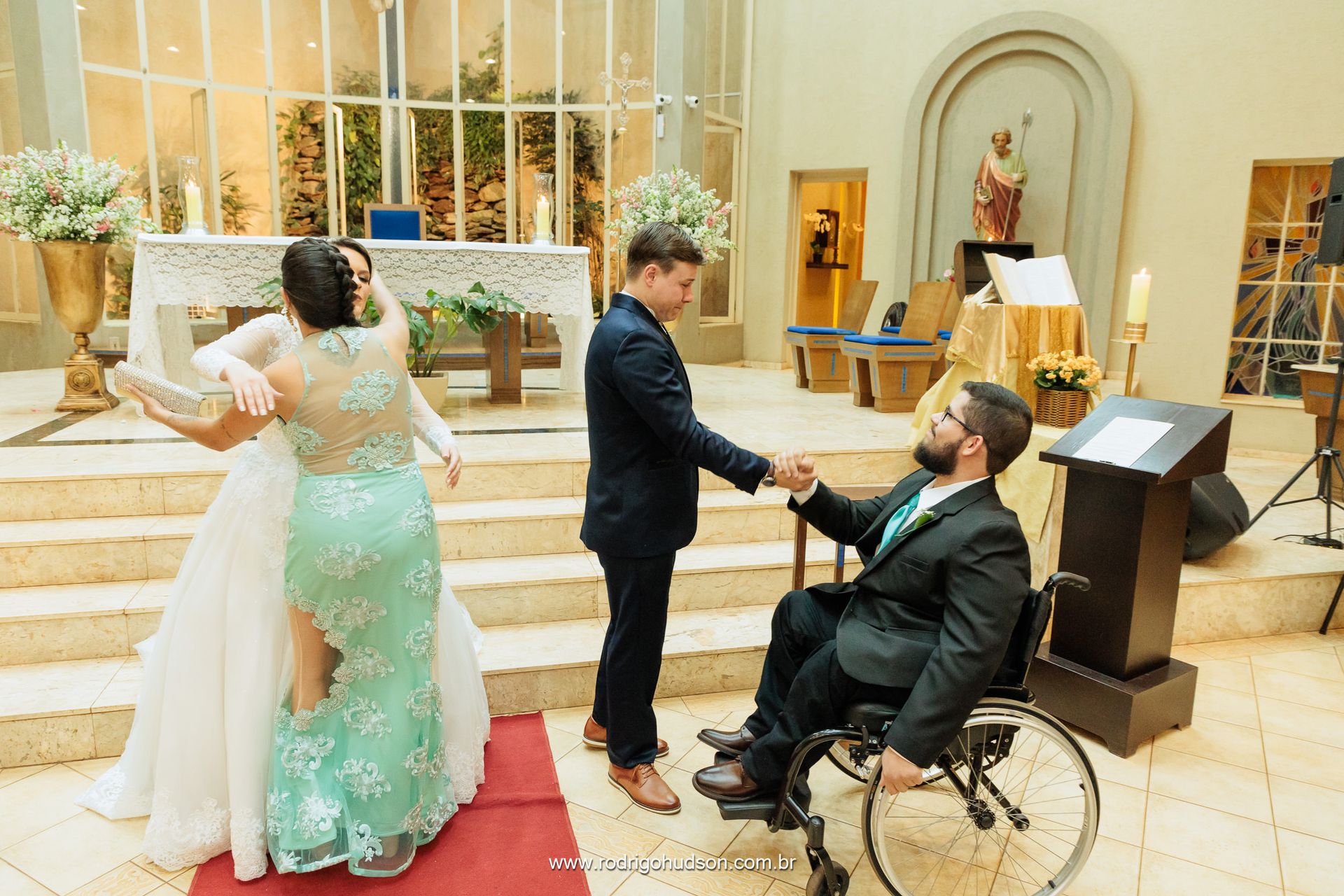 Casamento de Letícia e Denis na Igreja São Judas Tadeu de Jaboticabal - SP - 2 - 1