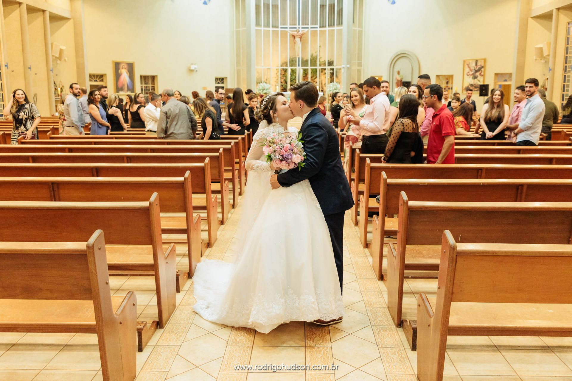 Casamento de Letícia e Denis na Igreja São Judas Tadeu de Jaboticabal - SP - 2 - 3
