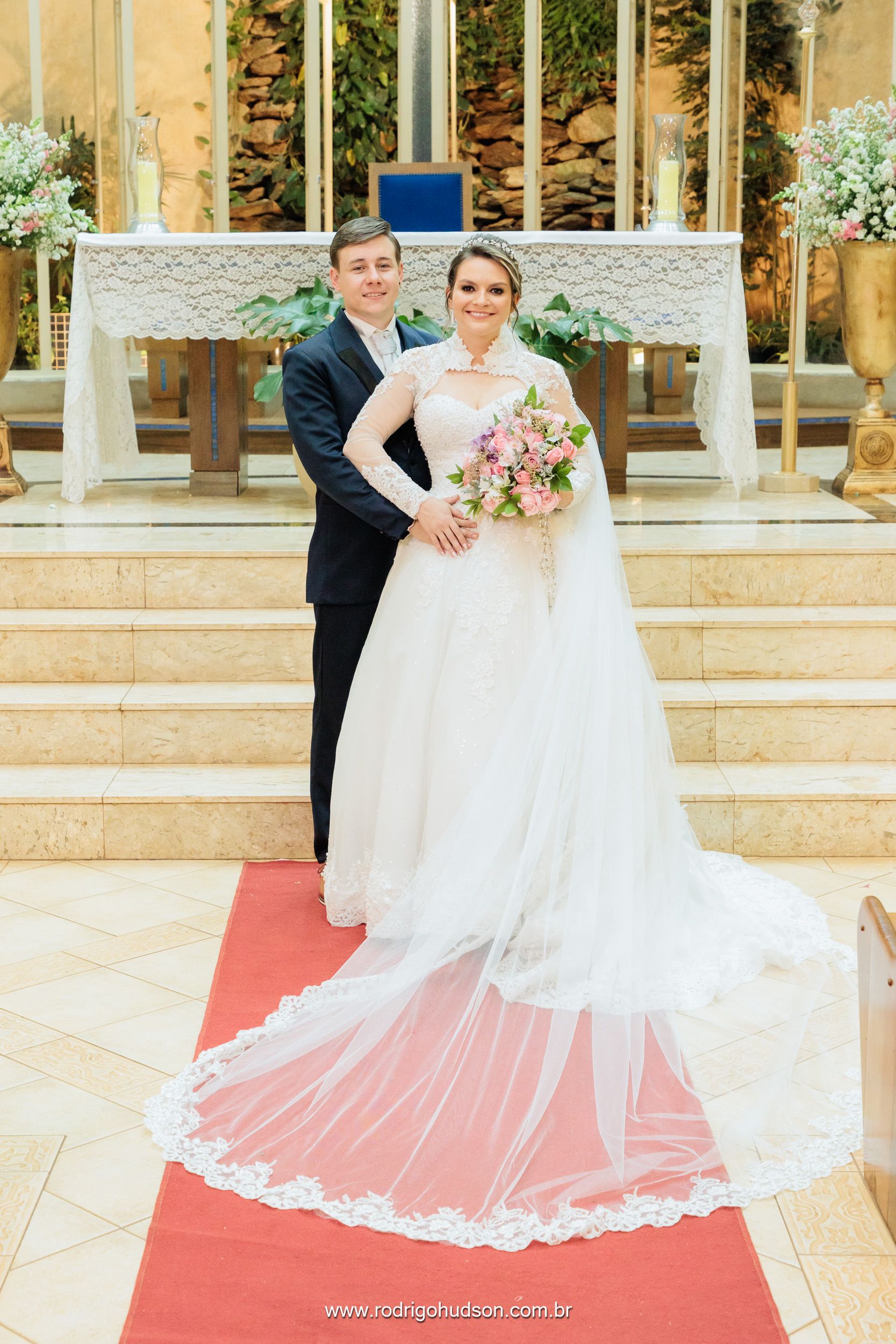 Casamento de Letícia e Denis na Igreja São Judas Tadeu de Jaboticabal - SP - 2 - 3