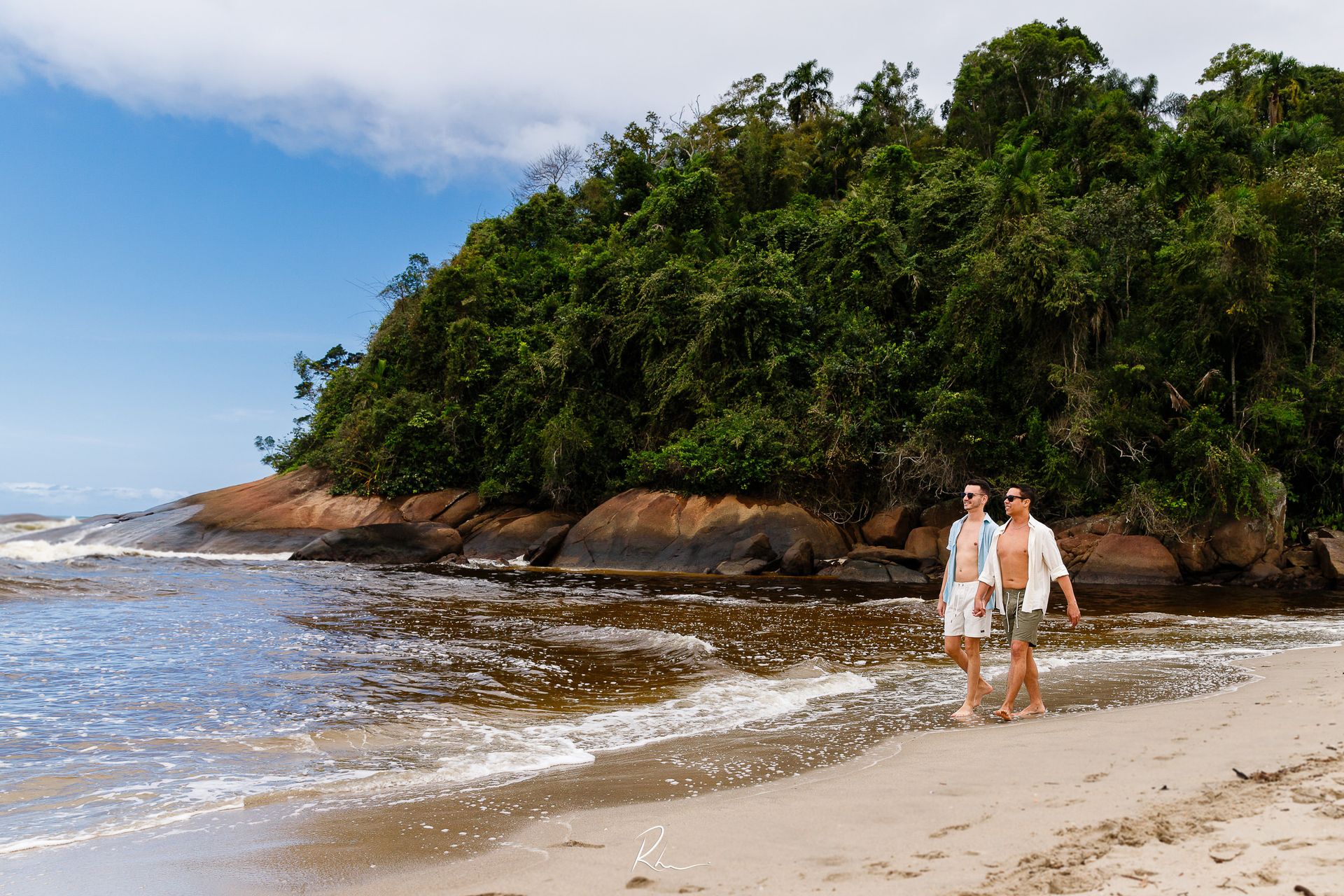 Ensaio Pré Wedding de Evandro e Rodrigo em Ubatuba - SP - 2 - 0