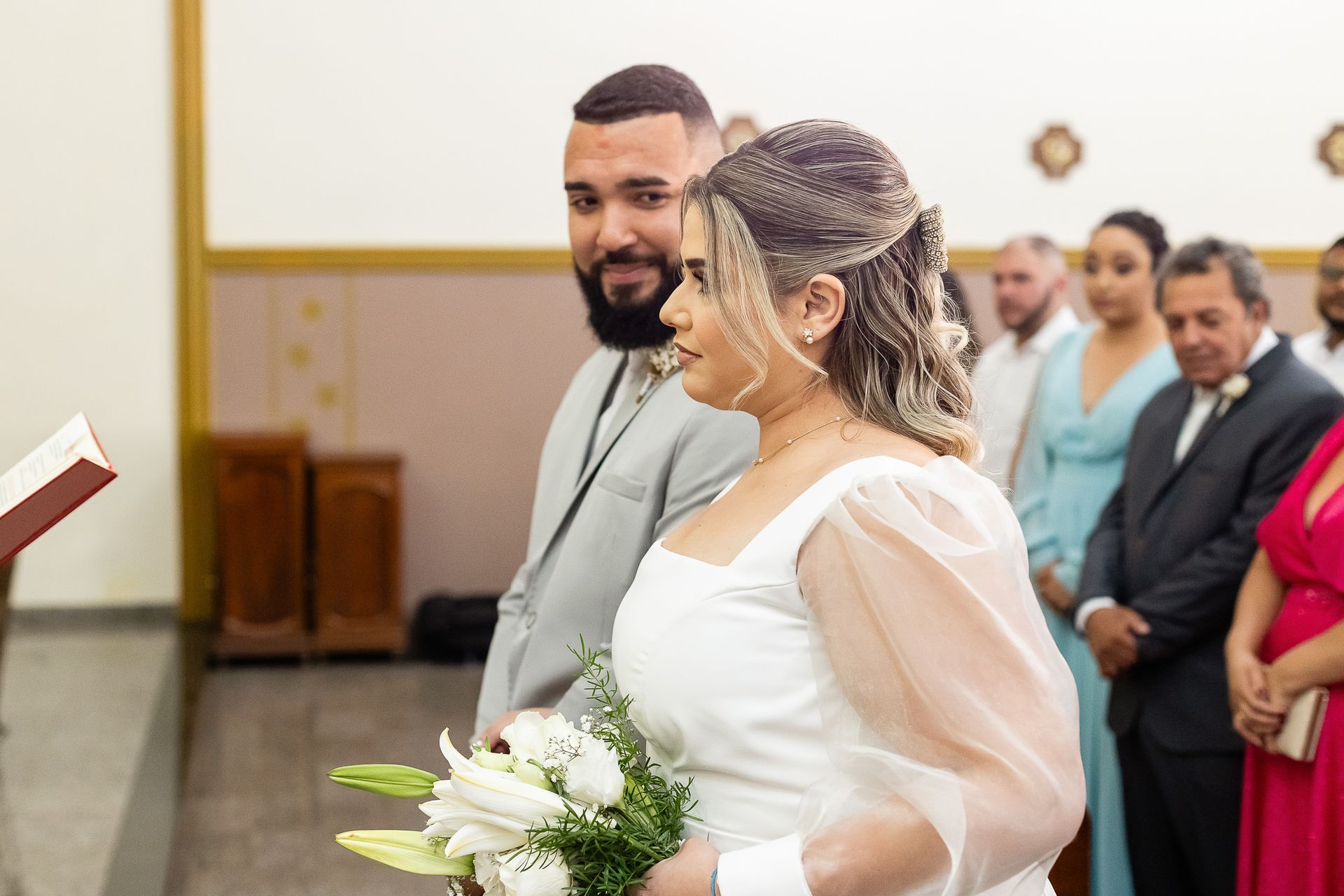 Casamento de Ana Carolina e Guilherme no Banespinha de Jaboticabal - SP - 1 - 1