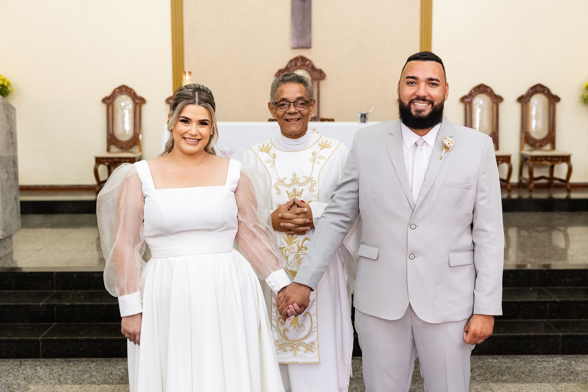 Casamento de Ana Carolina e Guilherme no Banespinha de Jaboticabal - SP - 1 - 2