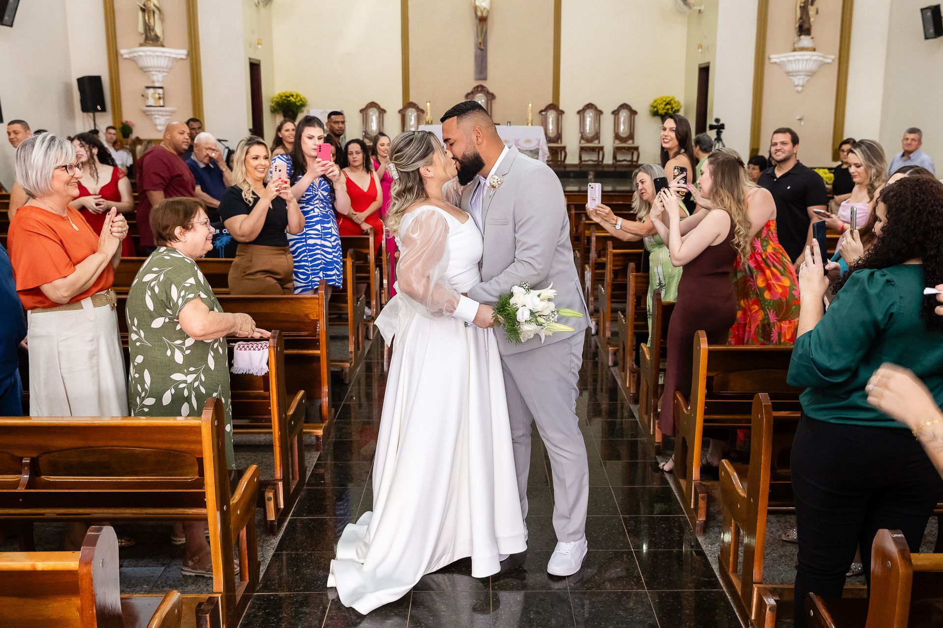 Casamento de Ana Carolina e Guilherme no Banespinha de Jaboticabal - SP - 1 - 2