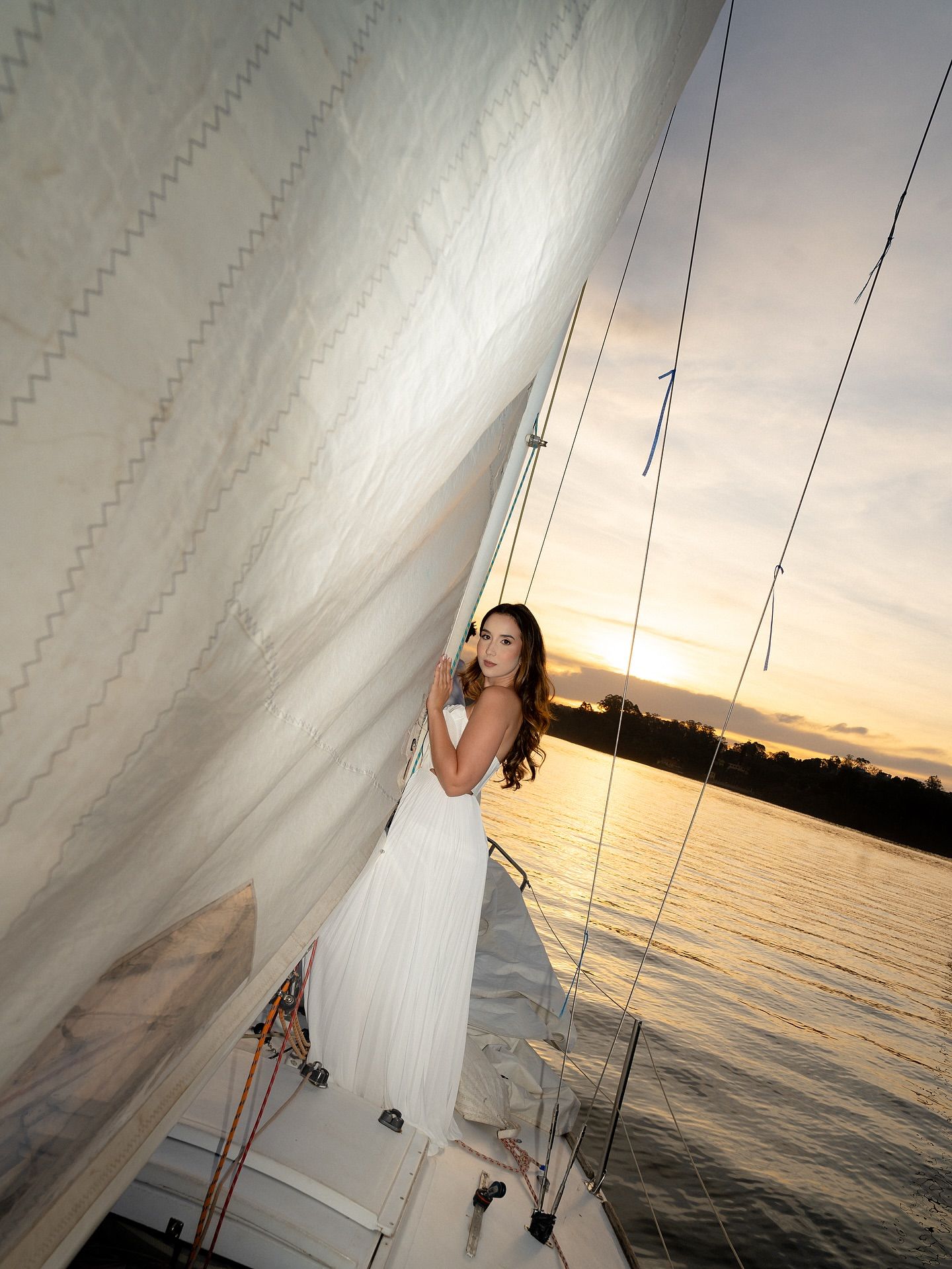 Meu primeiro ensaio no veleiro sem passar mal e olhem essas fotos BRASIL!!!🇧🇷 ❤️🚀🔥 - 3 - 10