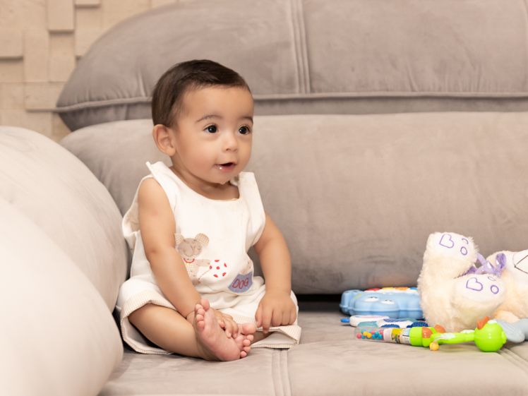 Ensaio de Bebê - mesversário do Joãozinho - 2 - 2