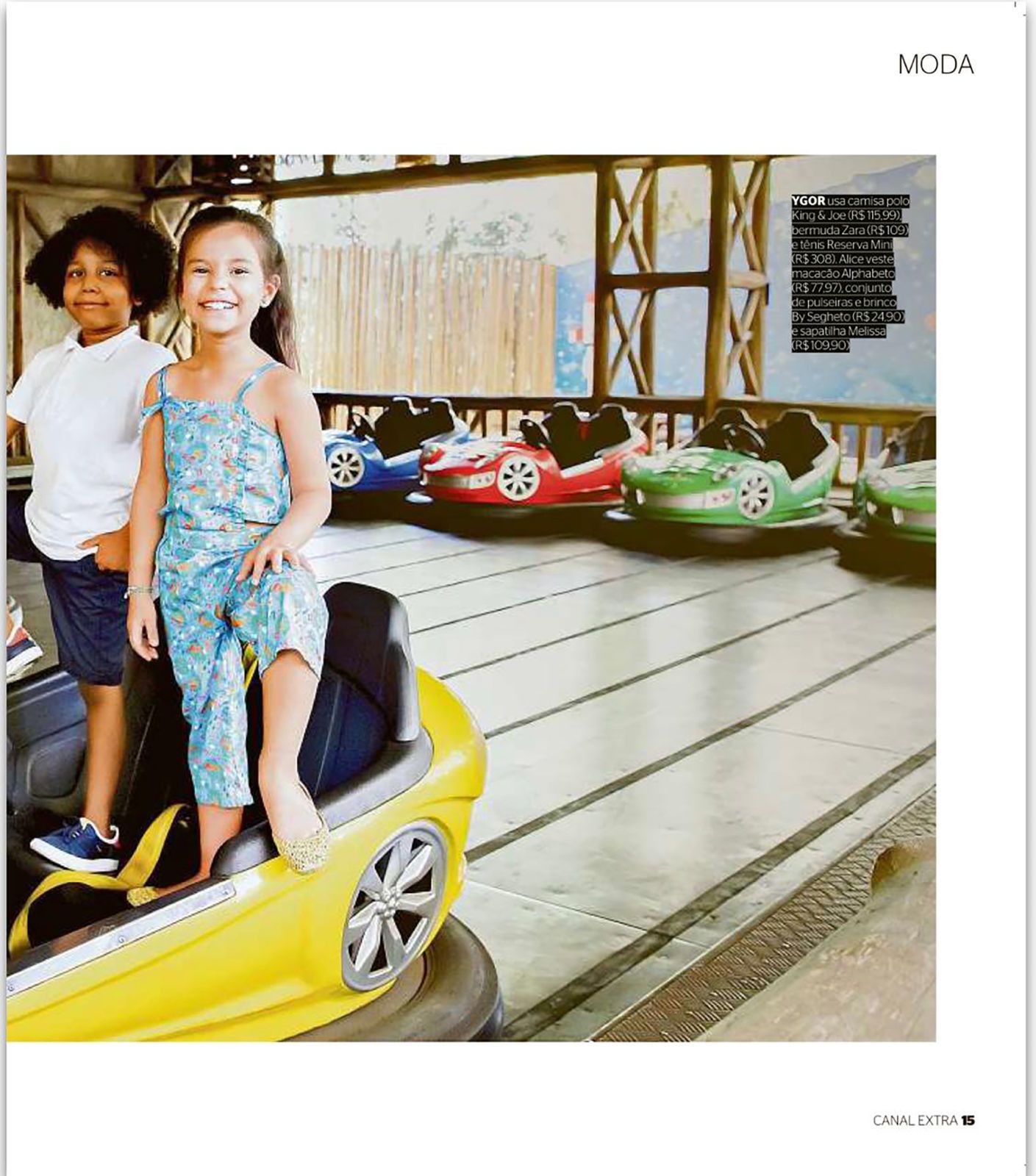 Ensaio Infantil no Jornal Extra - 2 - 2