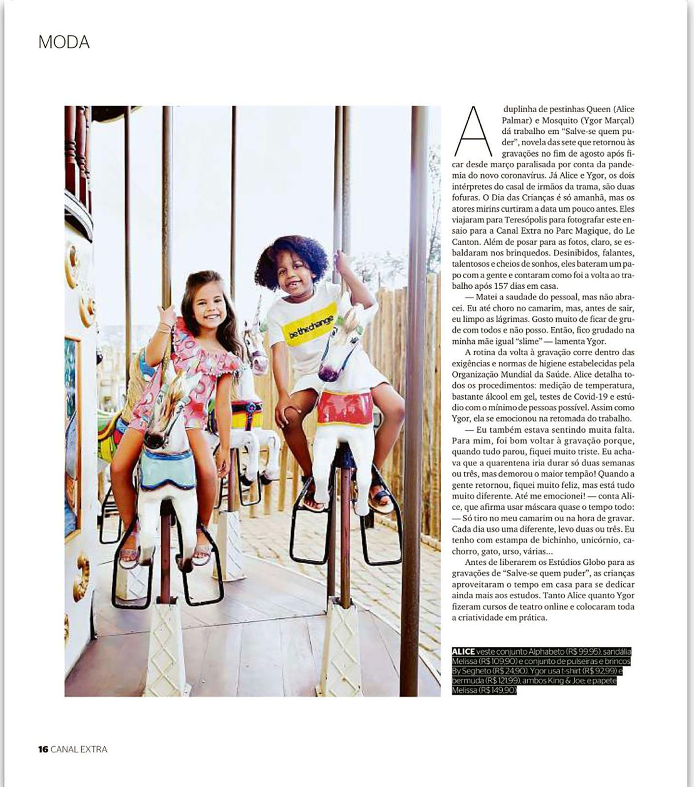 Ensaio Infantil no Jornal Extra - 2 - 3