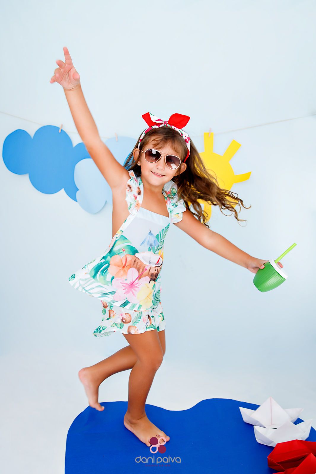 Ensaio em Estúdio de Verão Infantil - 2 - 0