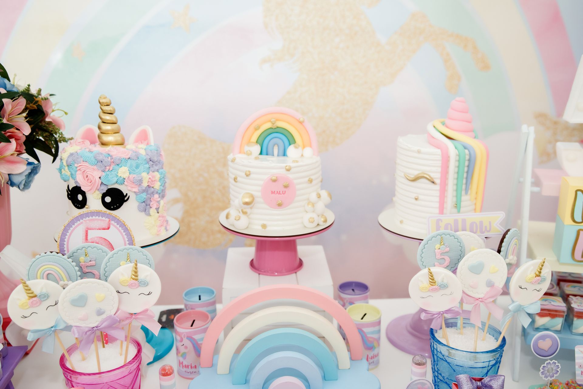 Festa de unicórnio no playground: inspiração e ideias para decorar - 3 - 4