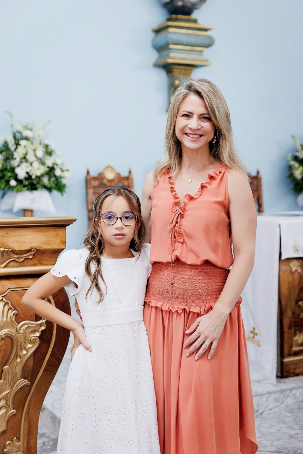 Primeira Comunhão da Beatriz Guida na  Paróquia Nossa Senhora da Conceição - Gávea - 2 - 1