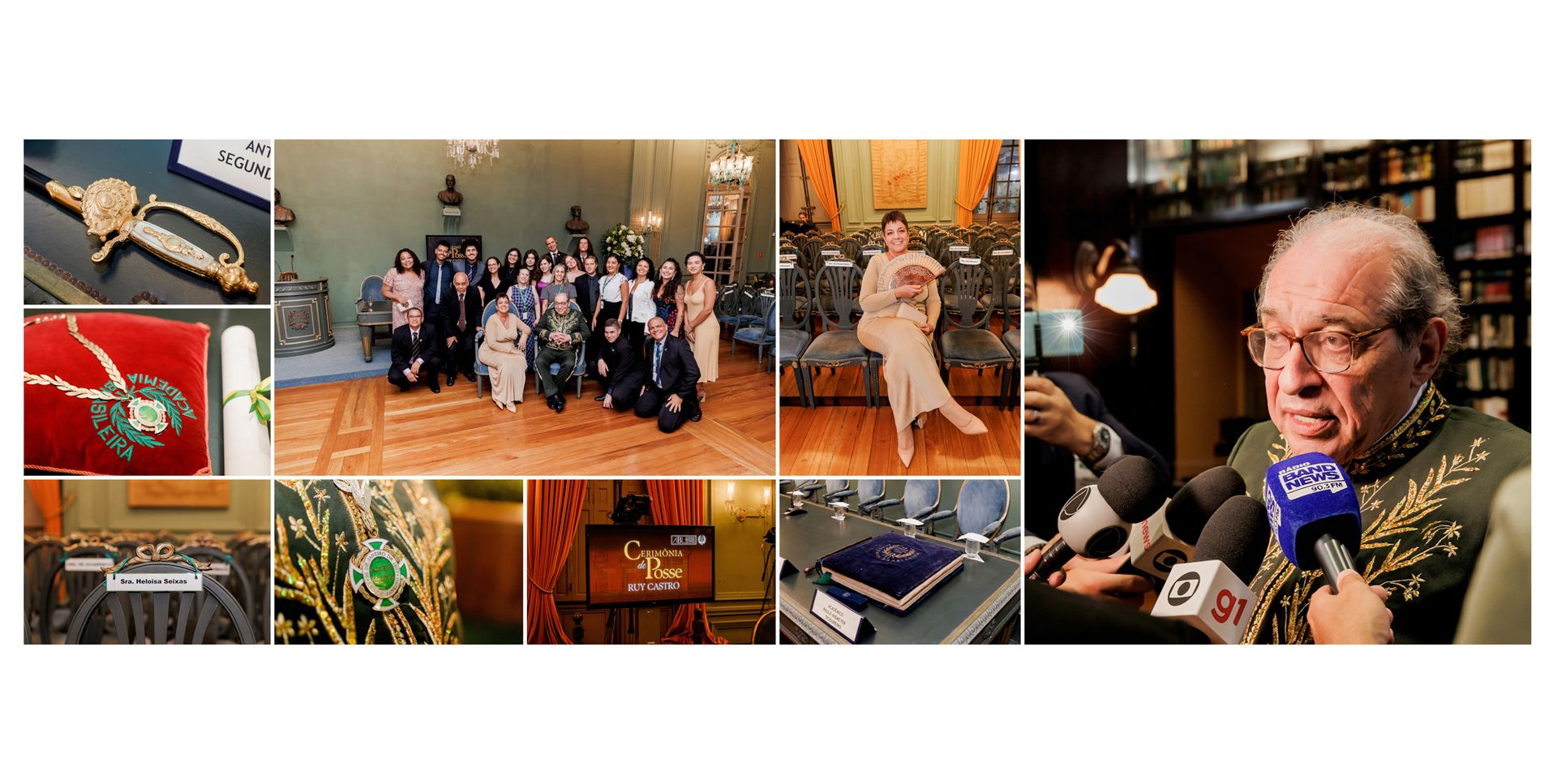 Produção de Álbum Fotográfico do Imortal Ruy Castro - 2 - 7