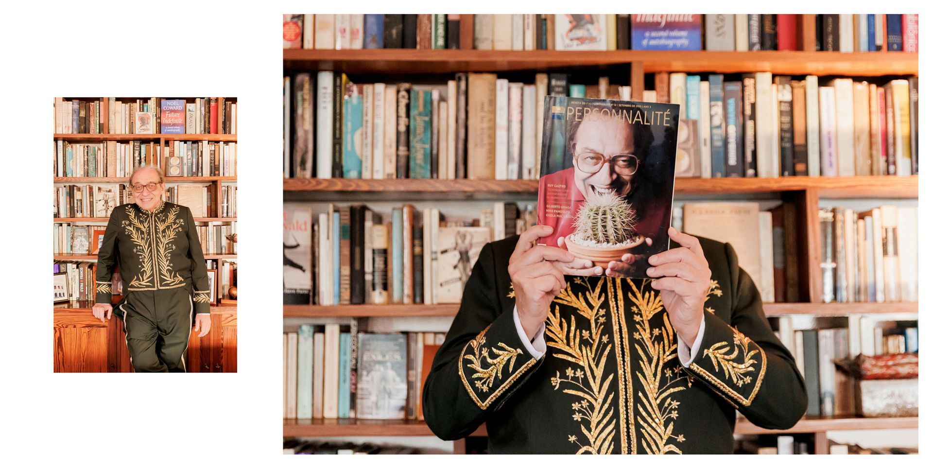 Produção de Álbum Fotográfico do Imortal Ruy Castro - 2 - 11