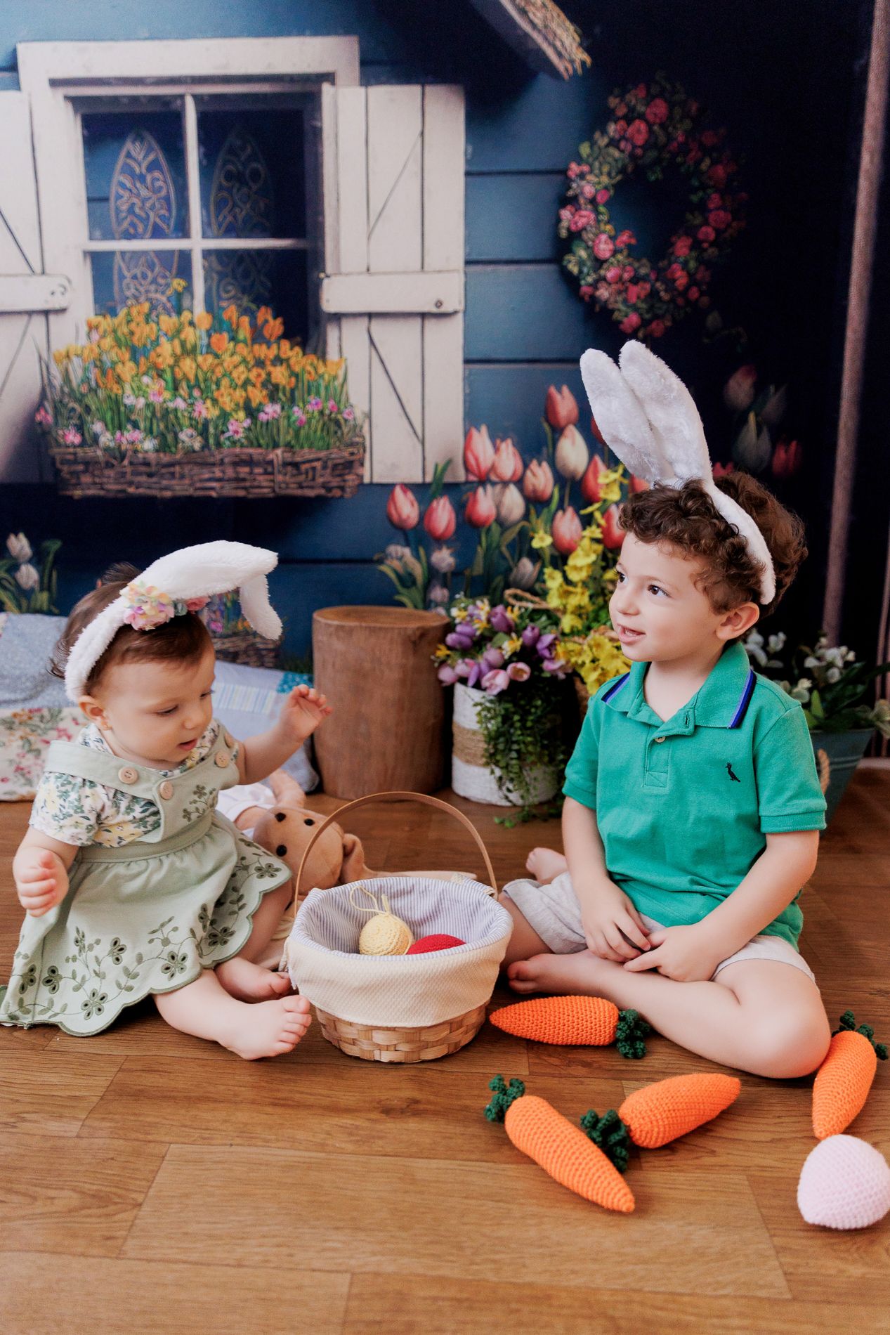 Ensaios de Páscoa em Niterói: um Jardim Encantado para Crianças no Estúdio Dani Paiva - 2 - 18