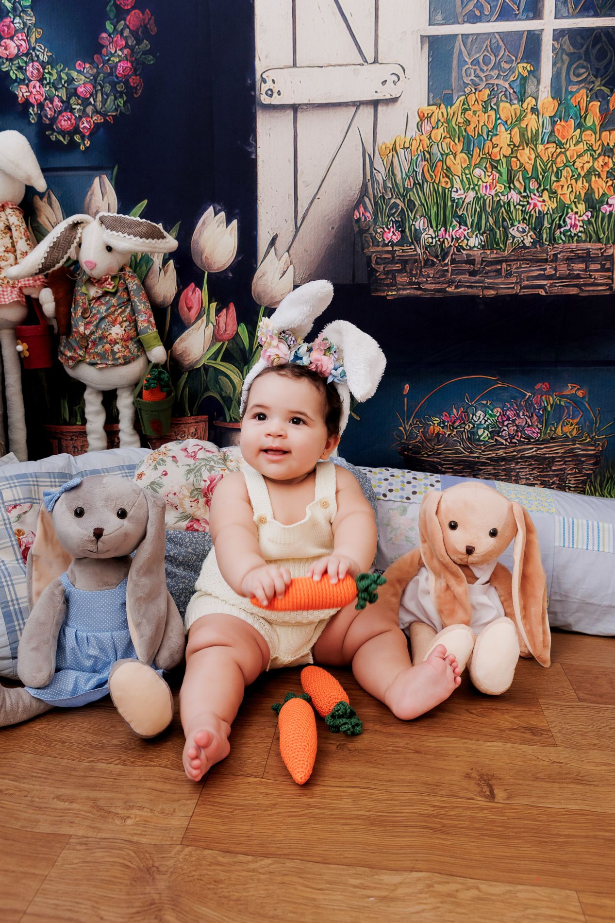 Ensaios de Páscoa em Niterói: um Jardim Encantado para Crianças no Estúdio Dani Paiva - 2 - 4