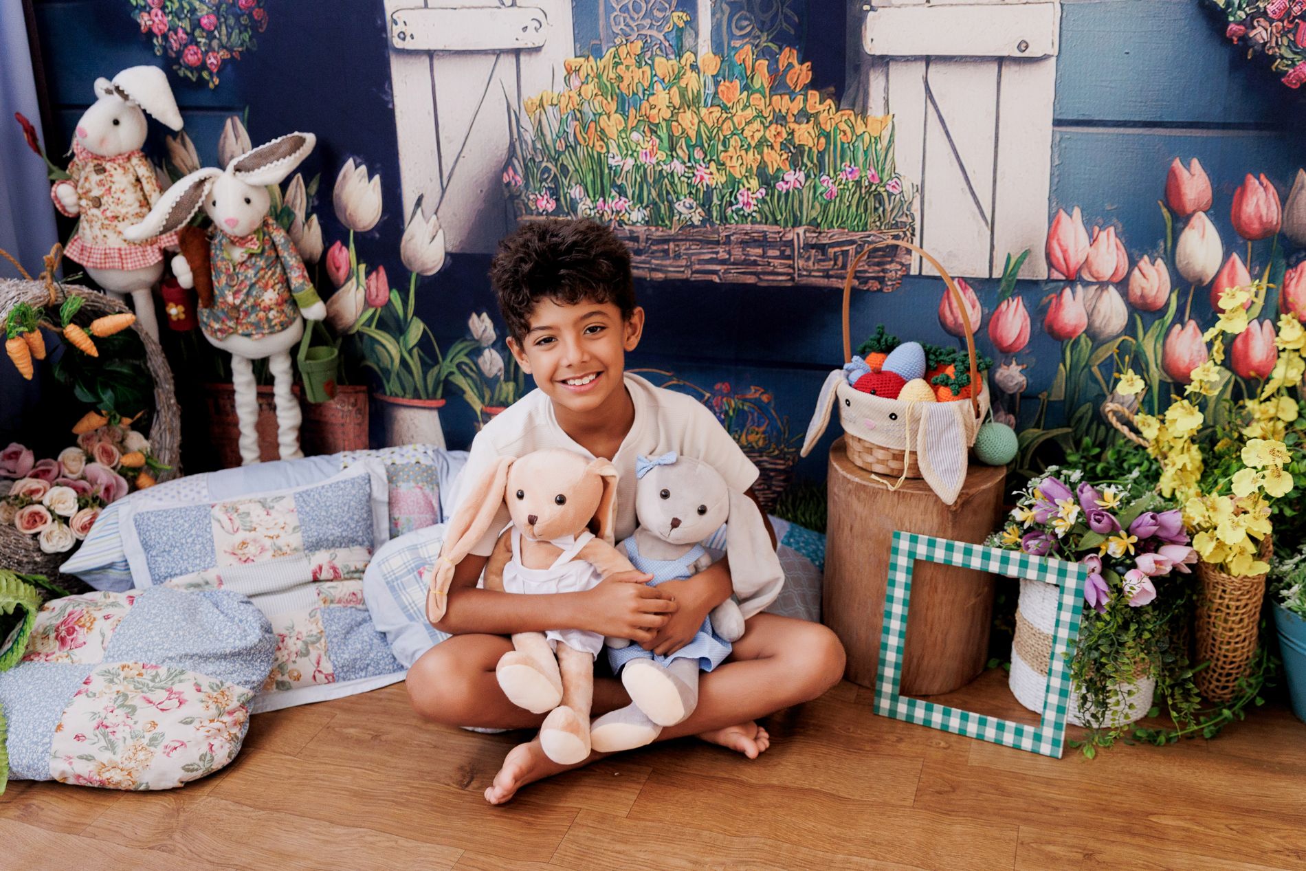 Ensaios de Páscoa em Niterói: um Jardim Encantado para Crianças no Estúdio Dani Paiva - 2 - 36