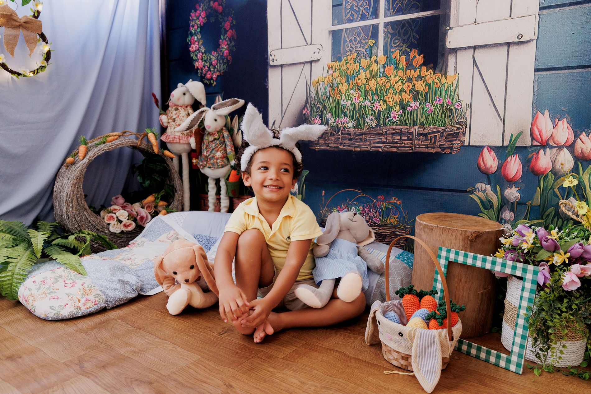 Ensaios de Páscoa em Niterói: um Jardim Encantado para Crianças no Estúdio Dani Paiva - 2 - 44