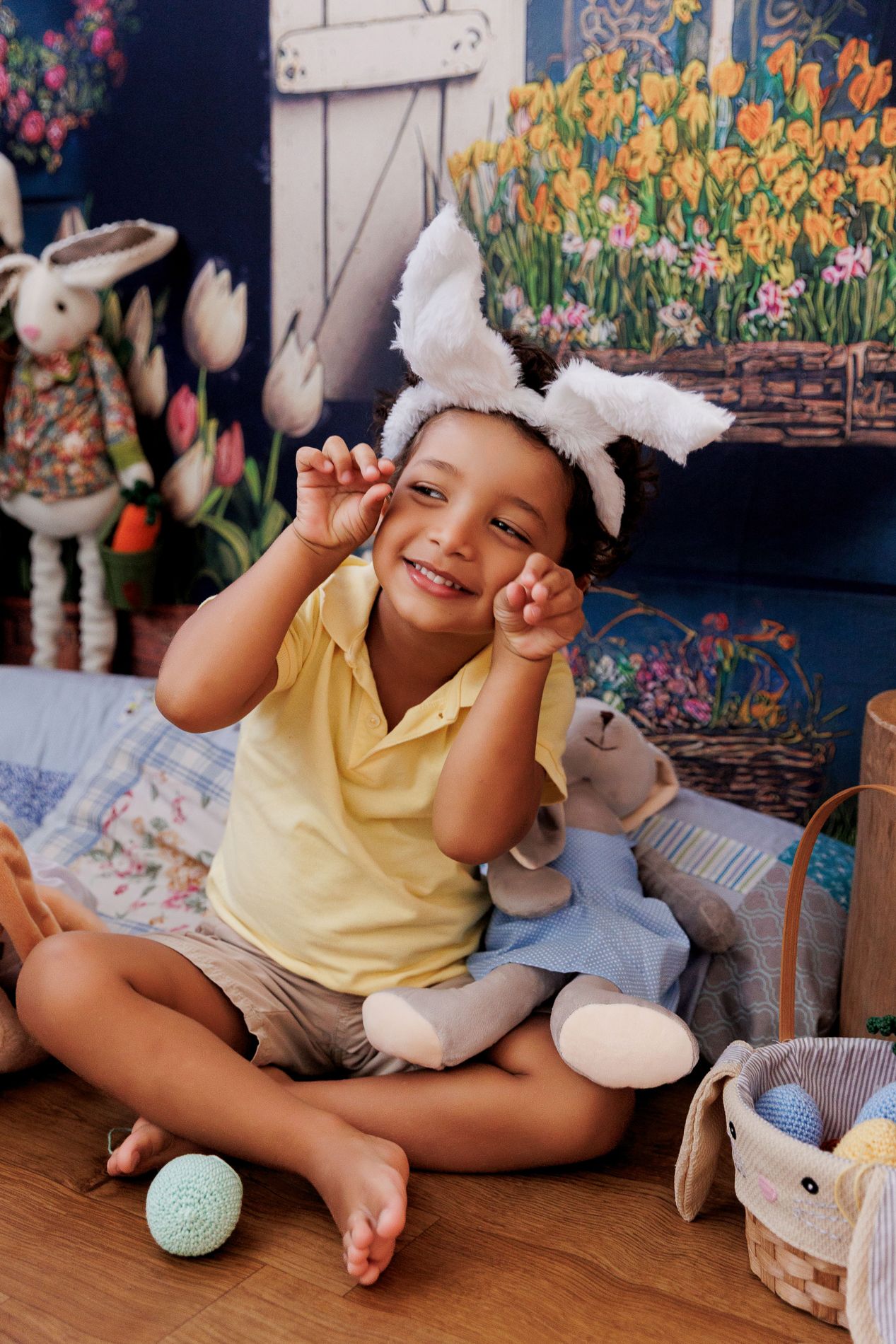 Ensaios de Páscoa em Niterói: um Jardim Encantado para Crianças no Estúdio Dani Paiva - 2 - 45