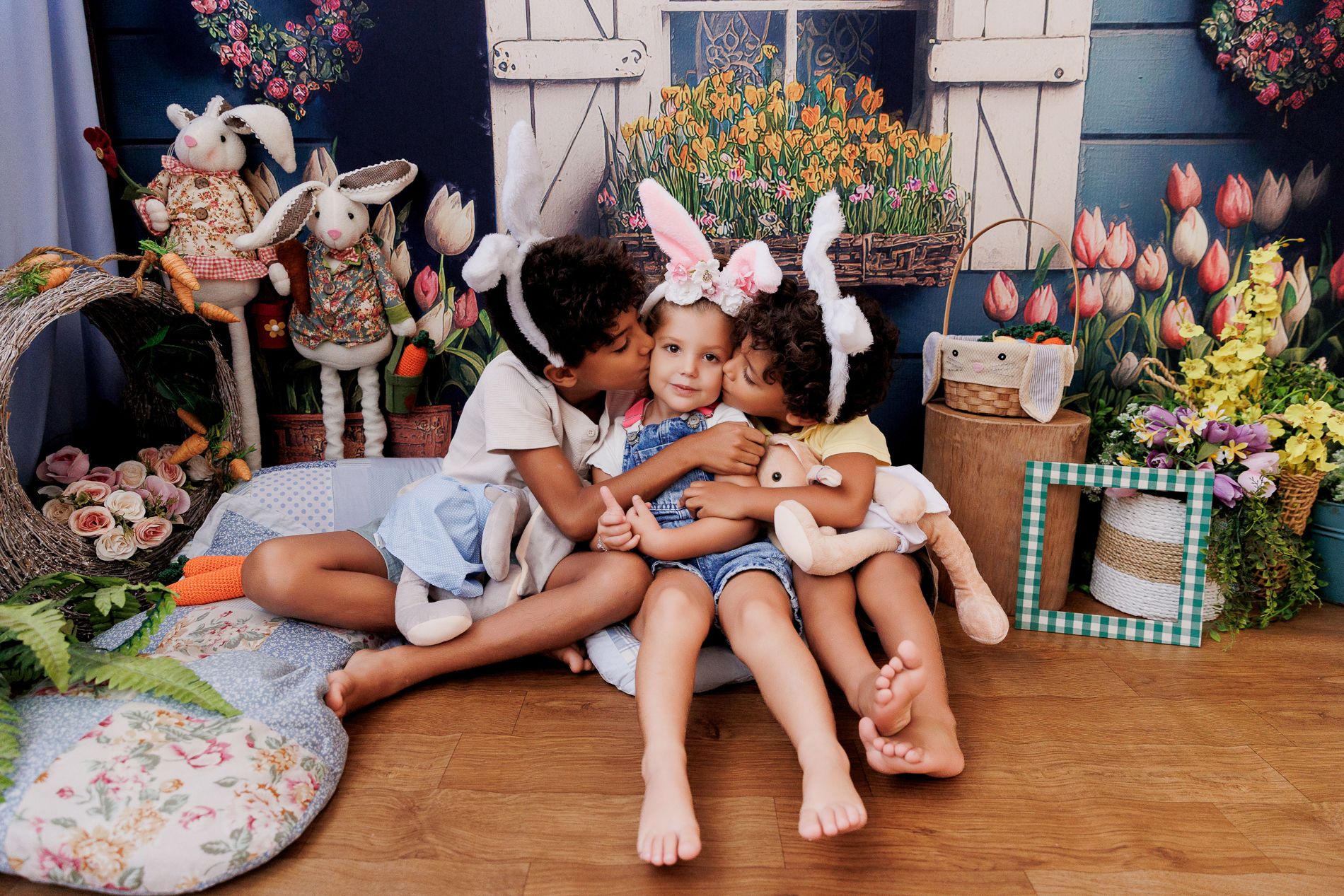 Ensaios de Páscoa em Niterói: um Jardim Encantado para Crianças no Estúdio Dani Paiva - 2 - 50