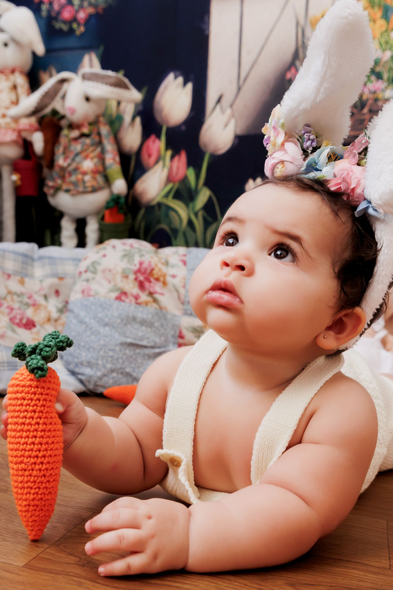 Ensaios de Páscoa em Niterói: um Jardim Encantado para Crianças no Estúdio Dani Paiva - 2 - 5