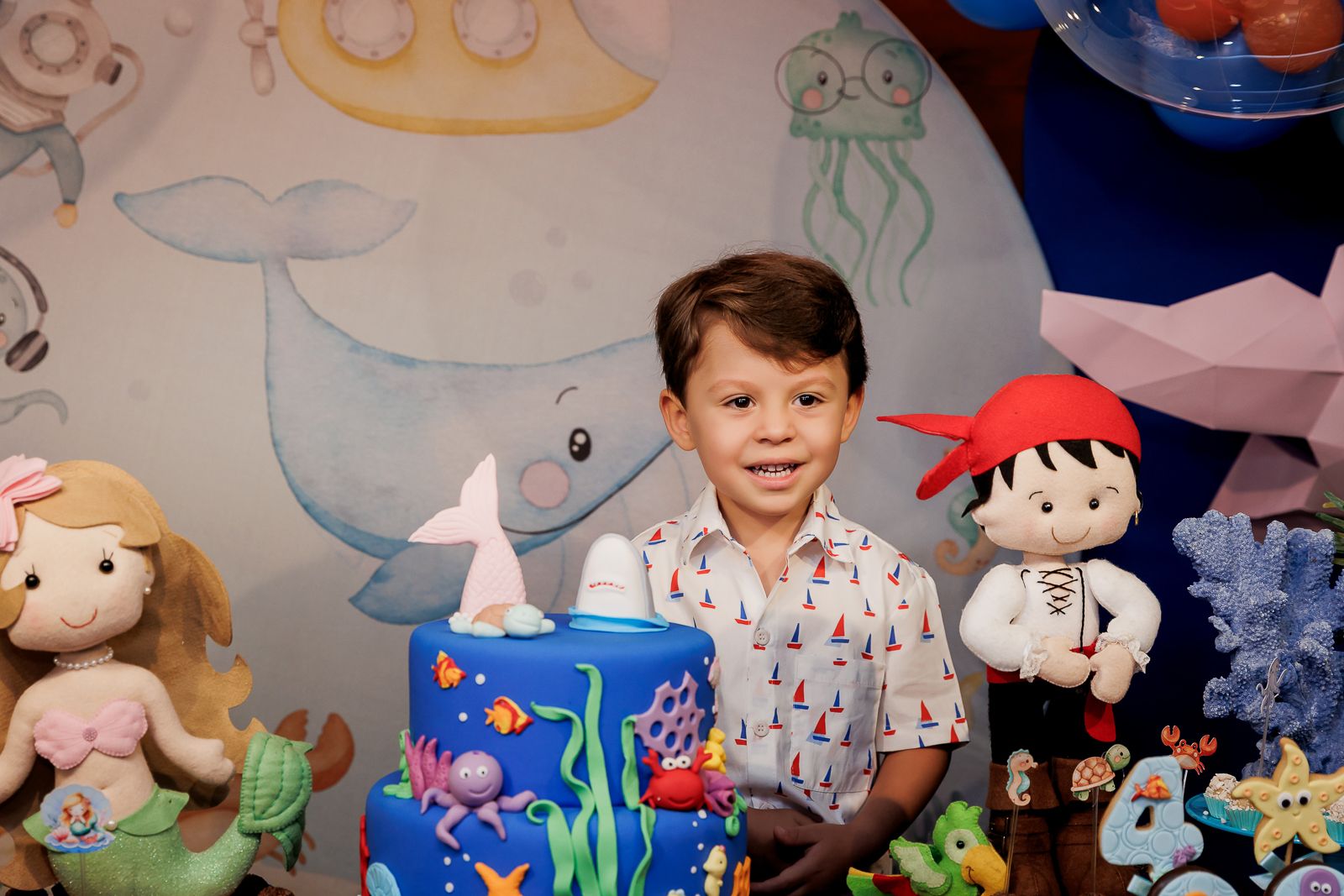 Festa Infantil Fundo do Mar de Laís e Joaquim na Casa de Festas A Fábrica - 2 - 9