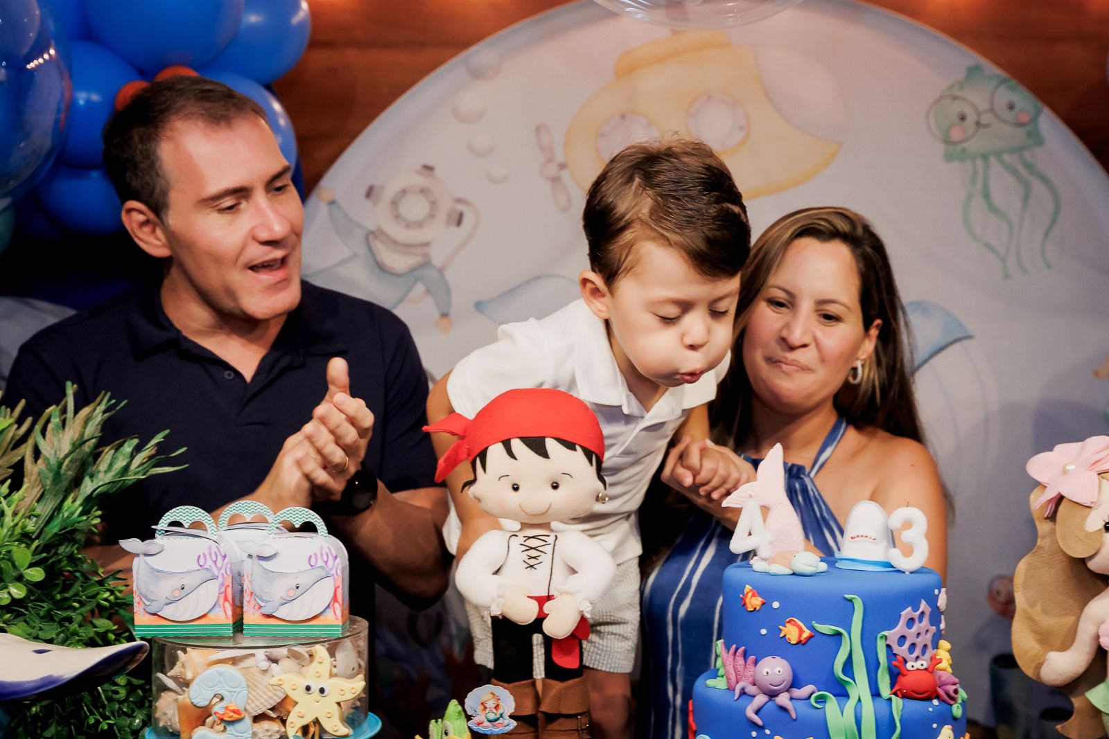 Festa Infantil Fundo do Mar de Laís e Joaquim na Casa de Festas A Fábrica - 2 - 73