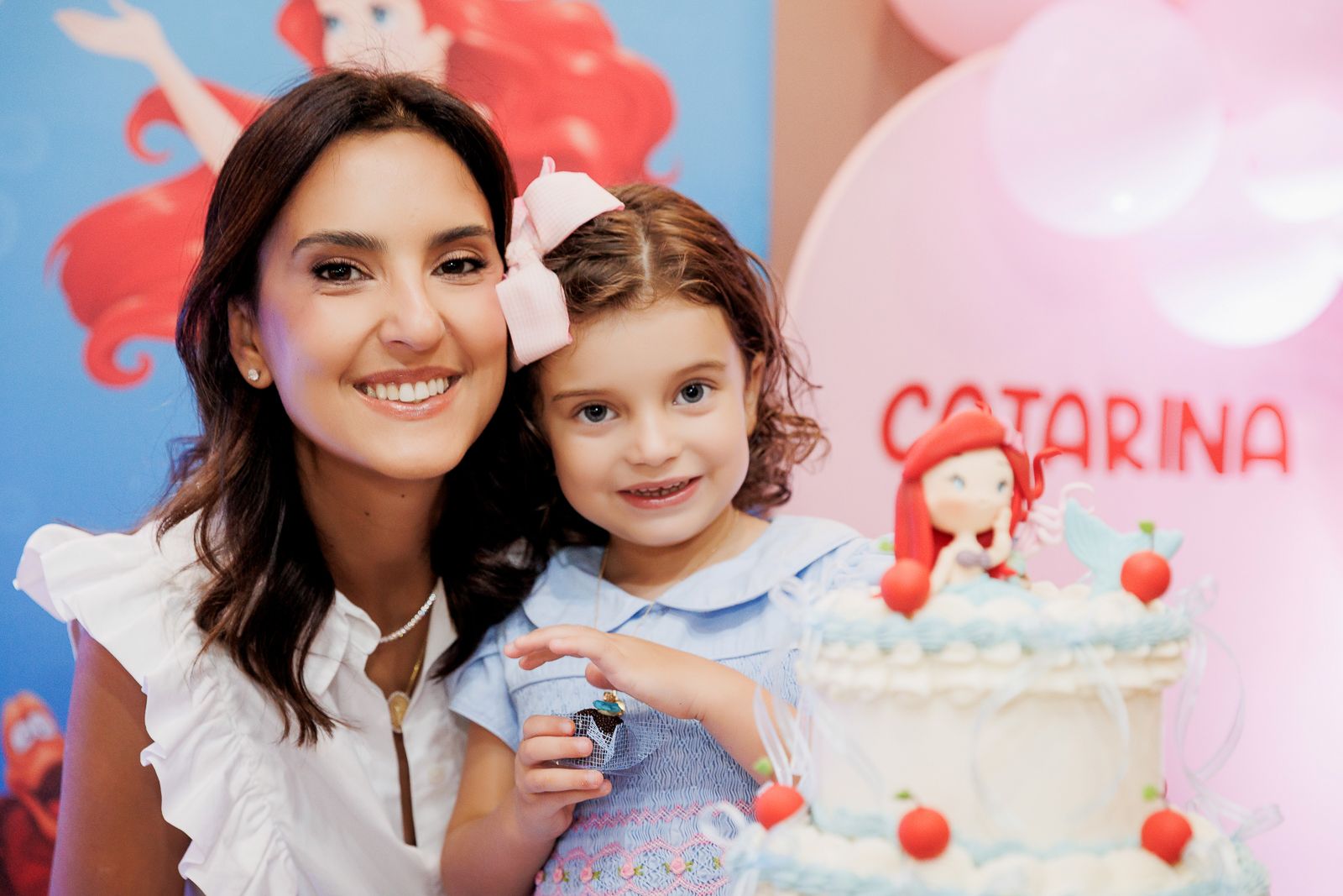 Festa Infantil da Catarina – Tema Pequena Sereia na Animassom do Jockey Club | 4 Anos - 2 - 5