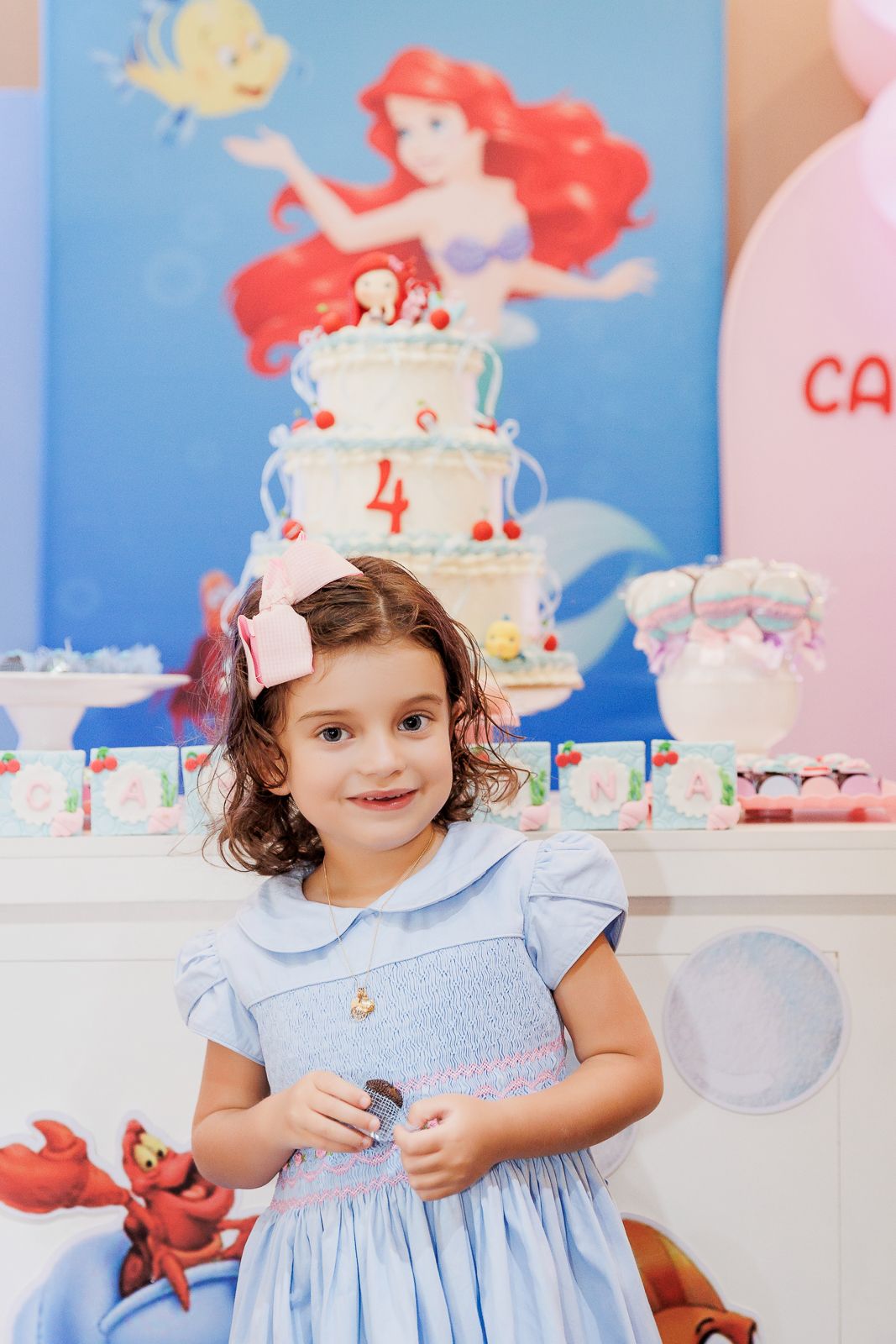 Festa Infantil da Catarina – Tema Pequena Sereia na Animassom do Jockey Club | 4 Anos - 2 - 7