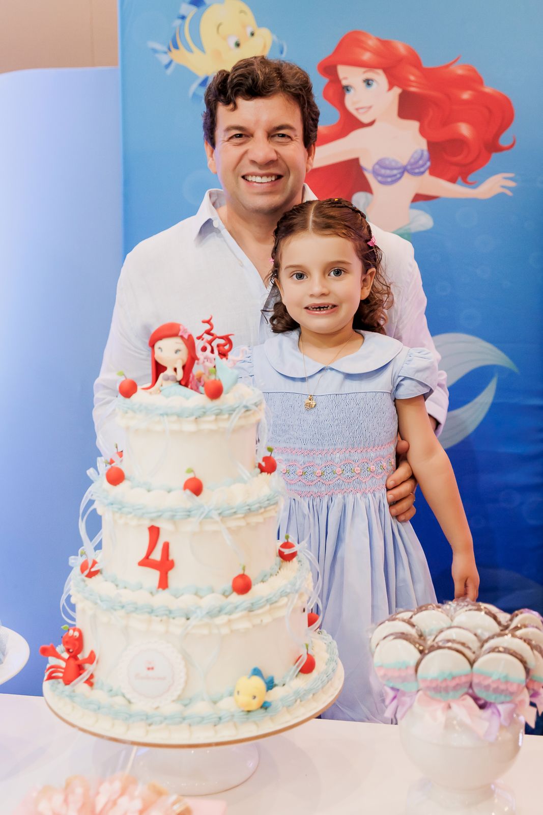 Festa Infantil da Catarina – Tema Pequena Sereia na Animassom do Jockey Club | 4 Anos - 2 - 13