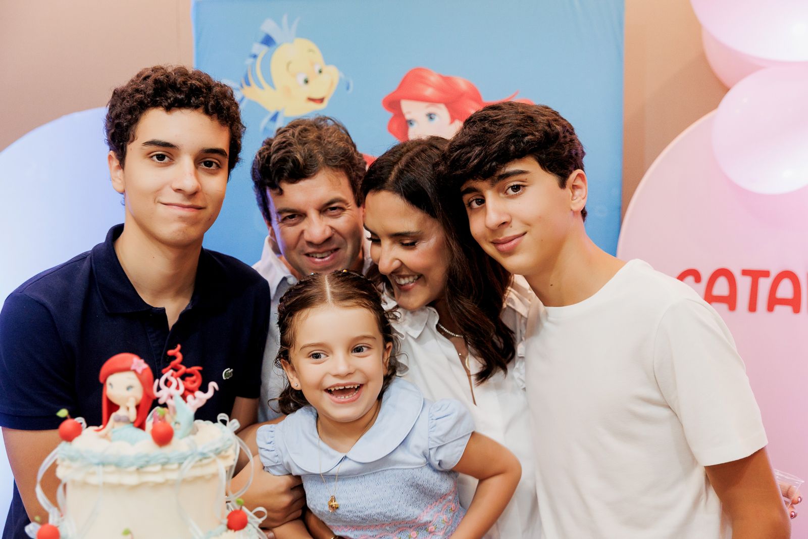 Festa Infantil da Catarina – Tema Pequena Sereia na Animassom do Jockey Club | 4 Anos - 2 - 15