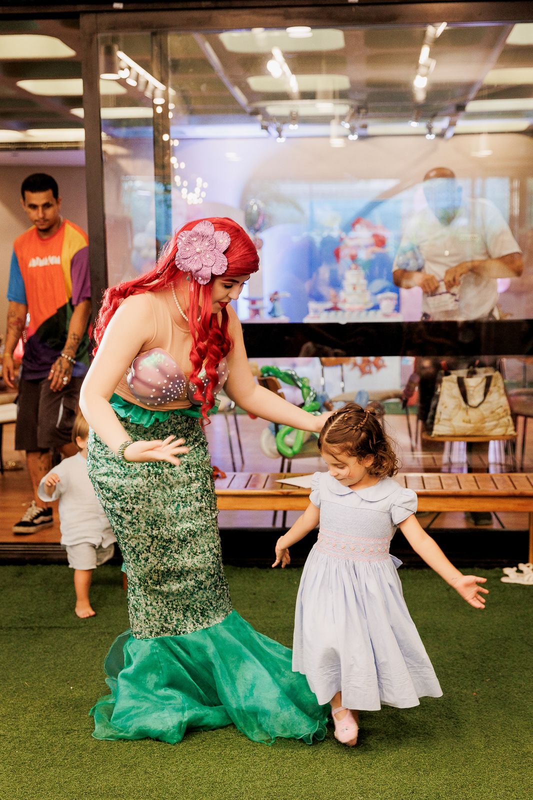 Festa Infantil da Catarina – Tema Pequena Sereia na Animassom do Jockey Club | 4 Anos - 2 - 27
