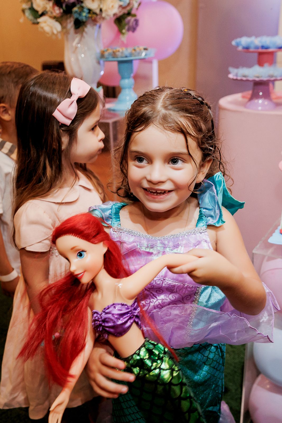 Festa Infantil da Catarina – Tema Pequena Sereia na Animassom do Jockey Club | 4 Anos - 2 - 28