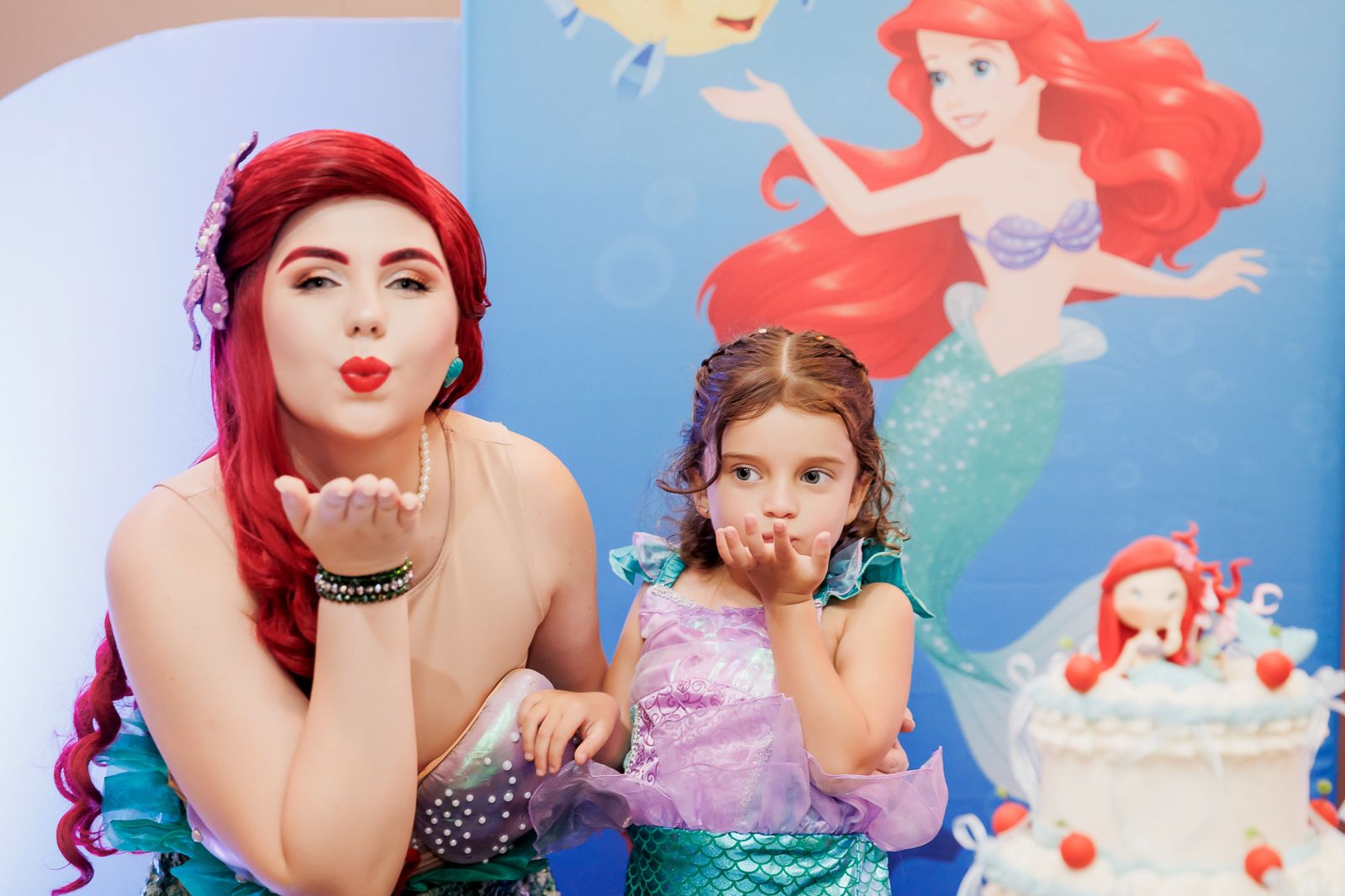 Festa Infantil da Catarina – Tema Pequena Sereia na Animassom do Jockey Club | 4 Anos - 2 - 30