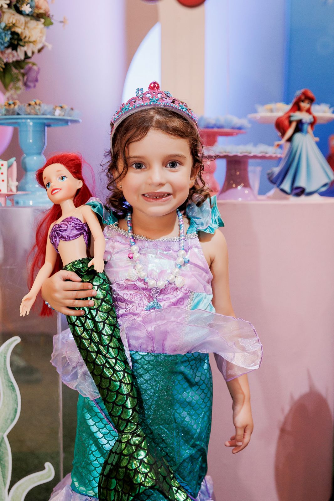 Festa Infantil da Catarina – Tema Pequena Sereia na Animassom do Jockey Club | 4 Anos - 2 - 34