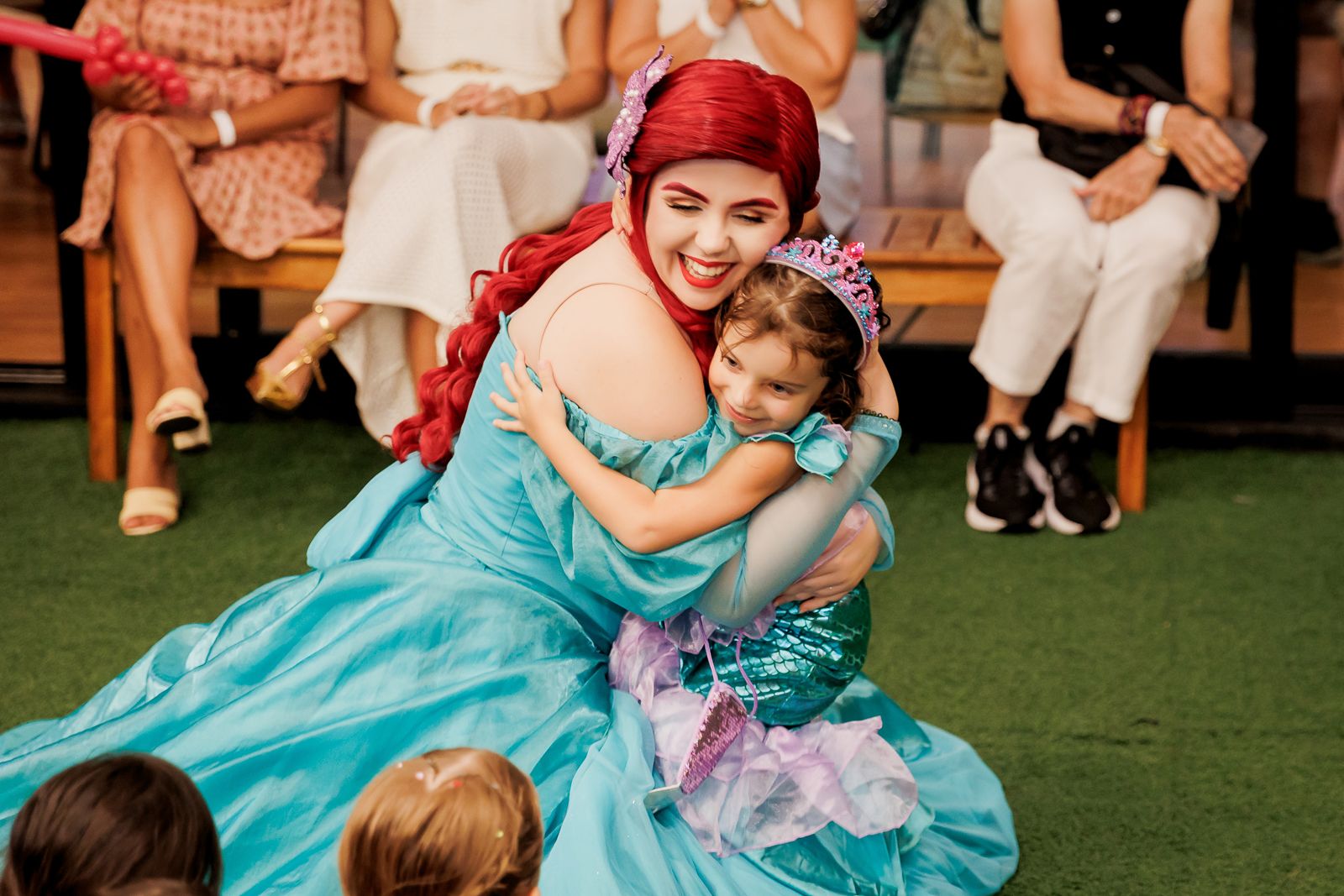 Festa Infantil da Catarina – Tema Pequena Sereia na Animassom do Jockey Club | 4 Anos - 2 - 43